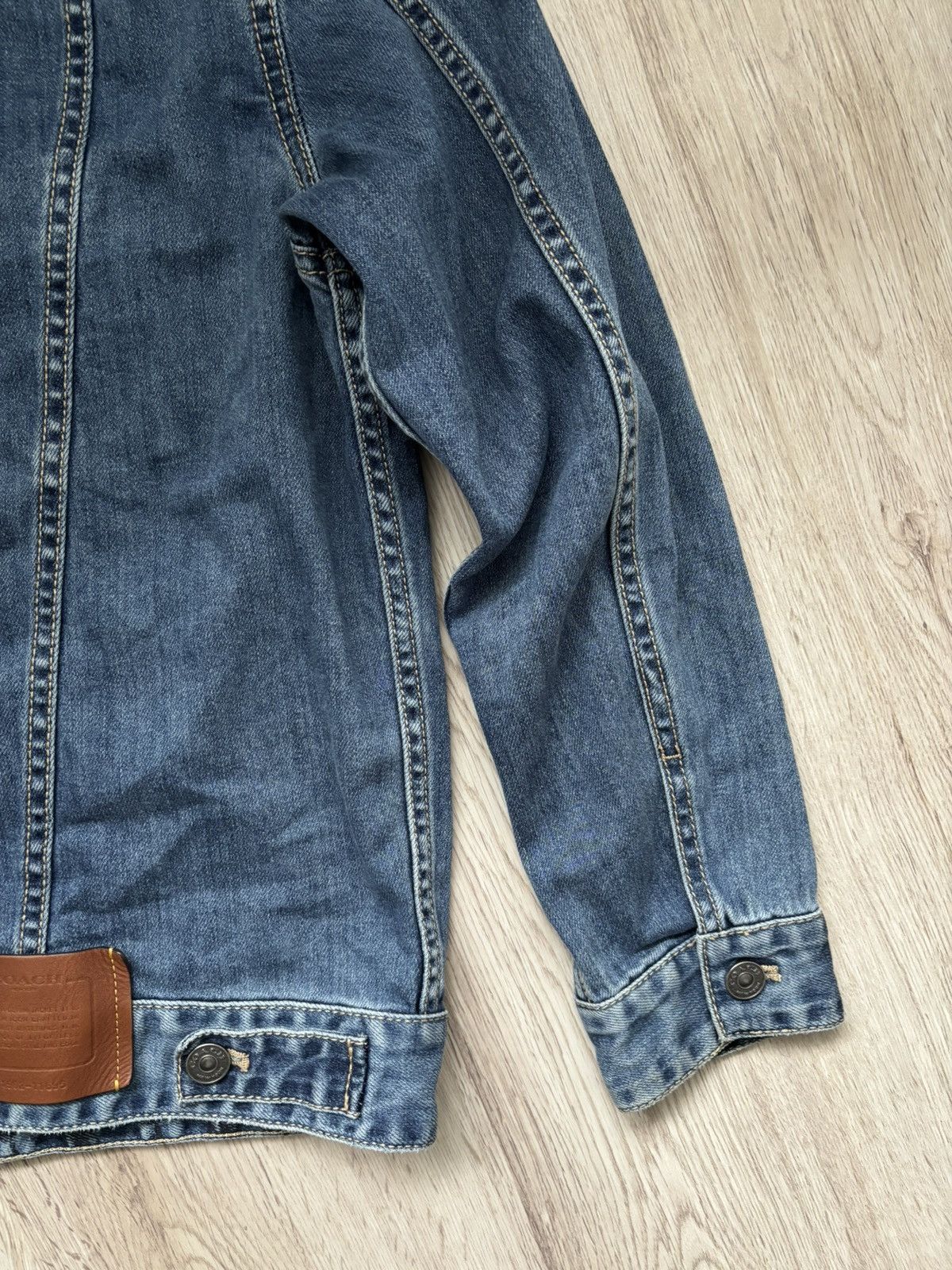 Coach COACH signature relaxed denim jacket 165/92 Size M / US 6-8 / IT 42-44 - 18 Thumbnail