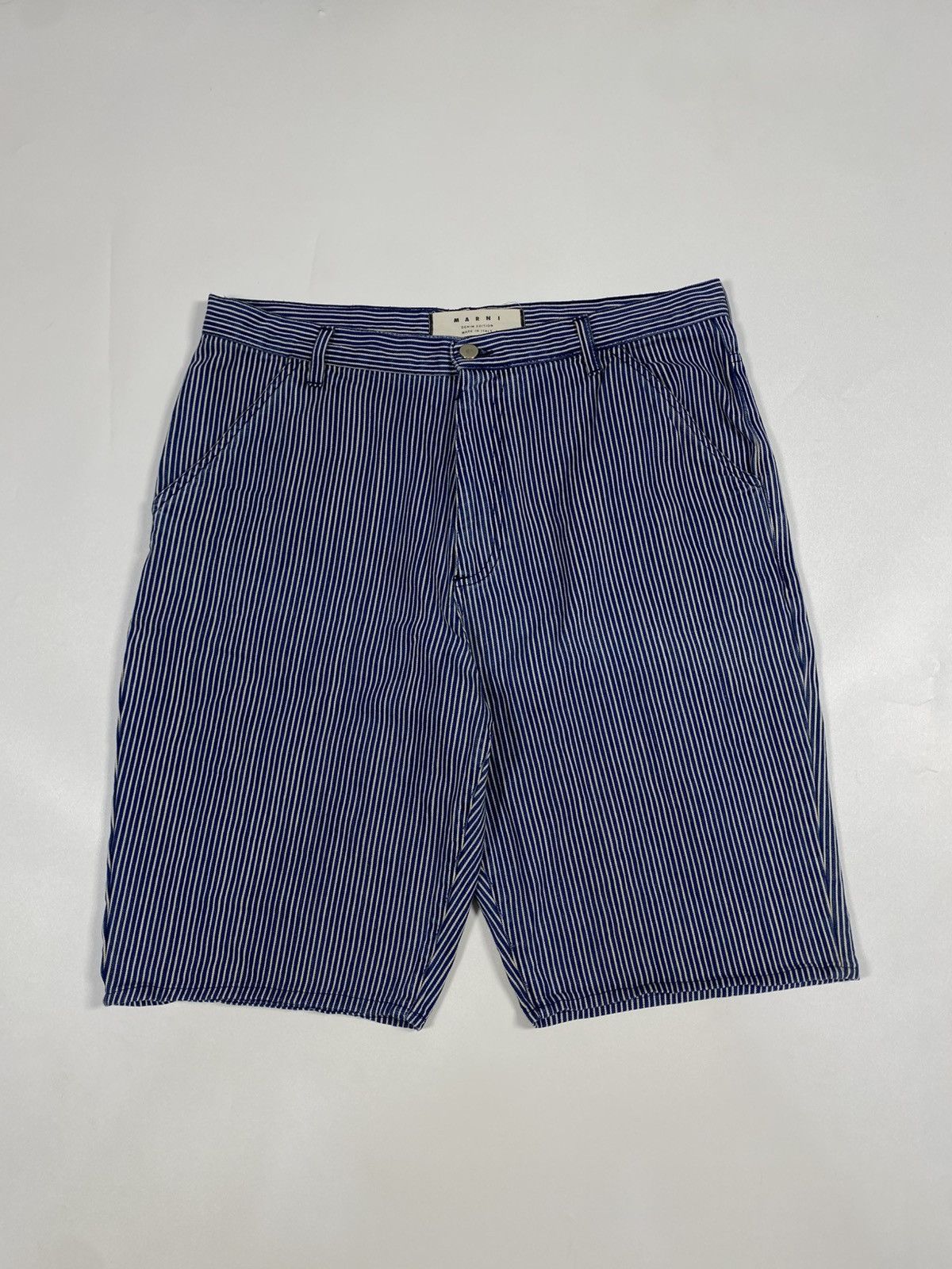 Marni Marni Denim Hickory Pants Size US 31 - 1 Thumbnail