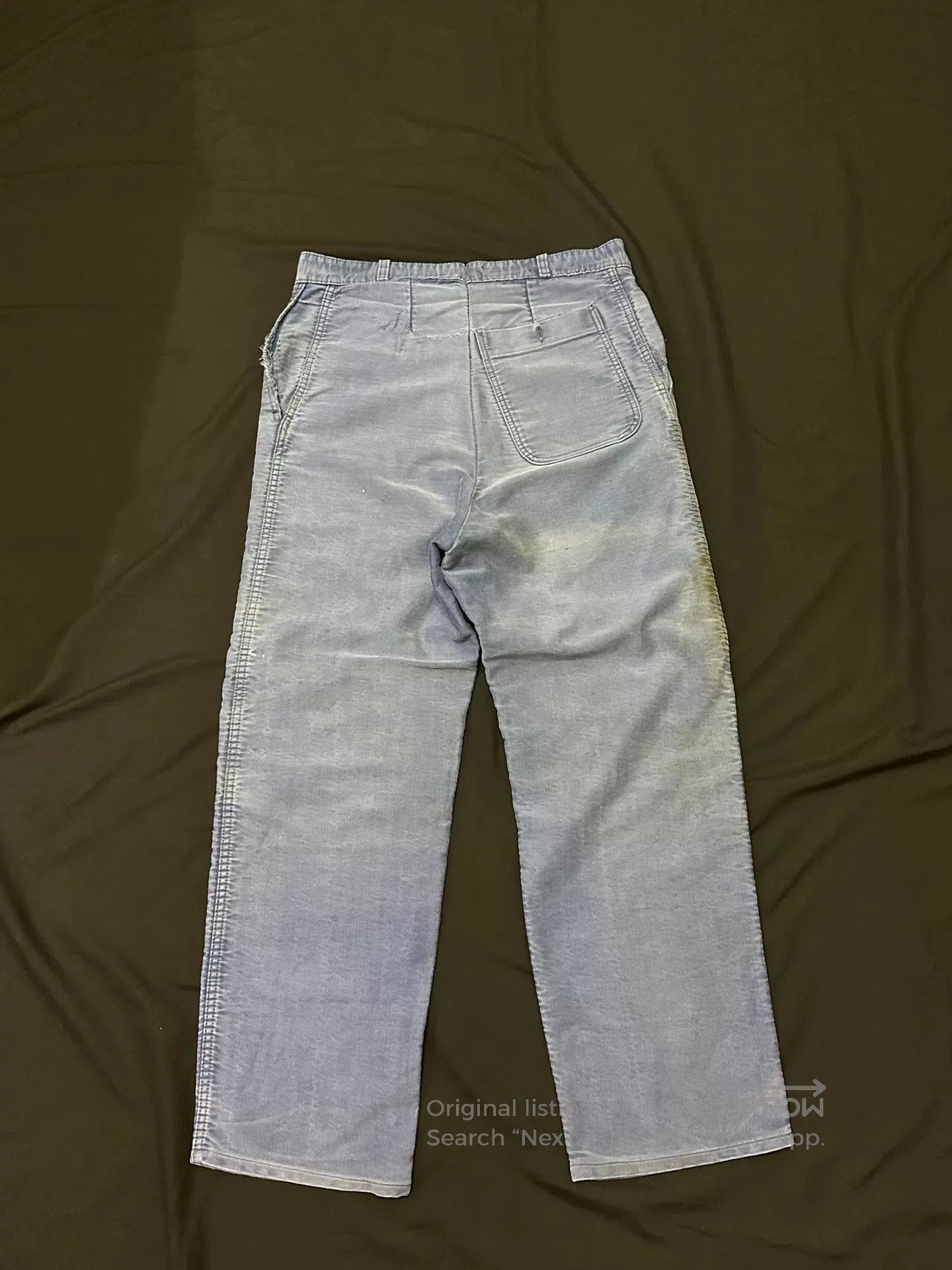Vintage vintage 50s le mont st moleskin pants. Size US 34 / EU 50 - 5 Thumbnail