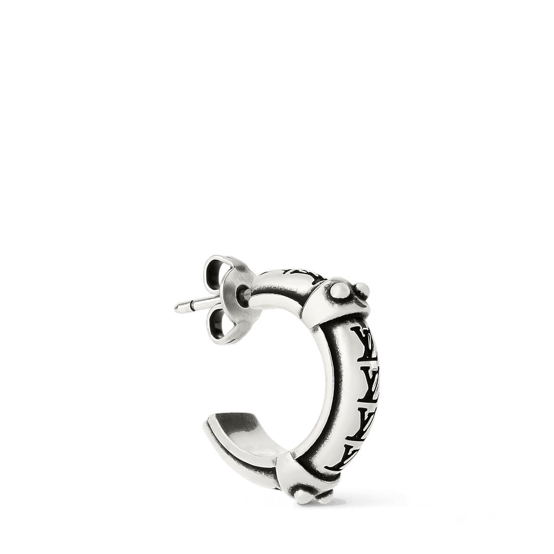 Louis Vuitton LV Lozine Hoop Earring Size ONE SIZE - 1 Thumbnail