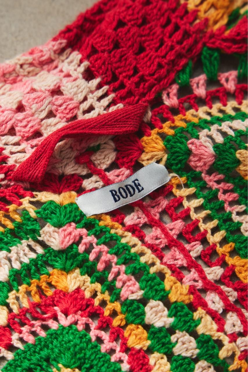 Bode Bode Manchester Crochet Short-Sleeve Shirt Size US S / EU 44-46 / 1 - 8 Thumbnail