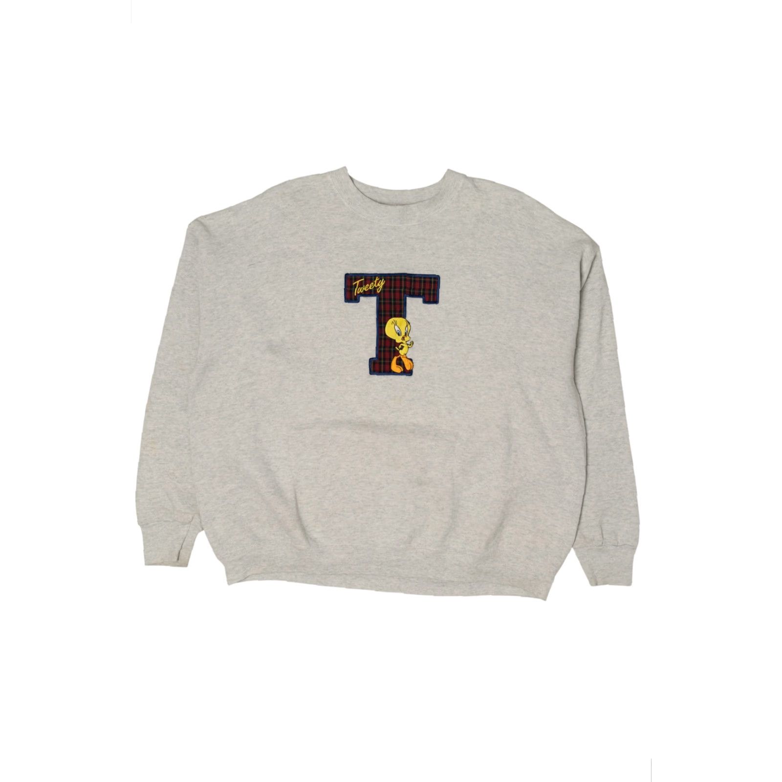 Vintage VINTAGE Looney Tunes Tweety Sweatshirt 1990s X-Large Grey Boys Girls Mens Womens 1990s Tweety Sweatshirt Looney Tunes Shirt Size US XL / EU 56 / 4 - 2 Thumbnail