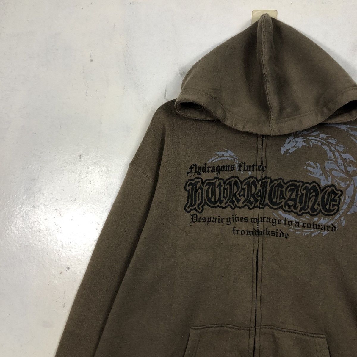 Japanese Brand 📌Vintage Zipper Hoodie Jacket Beaumere Punk Design Backhit Size US L / EU 52-54 / 3 - 9 Thumbnail