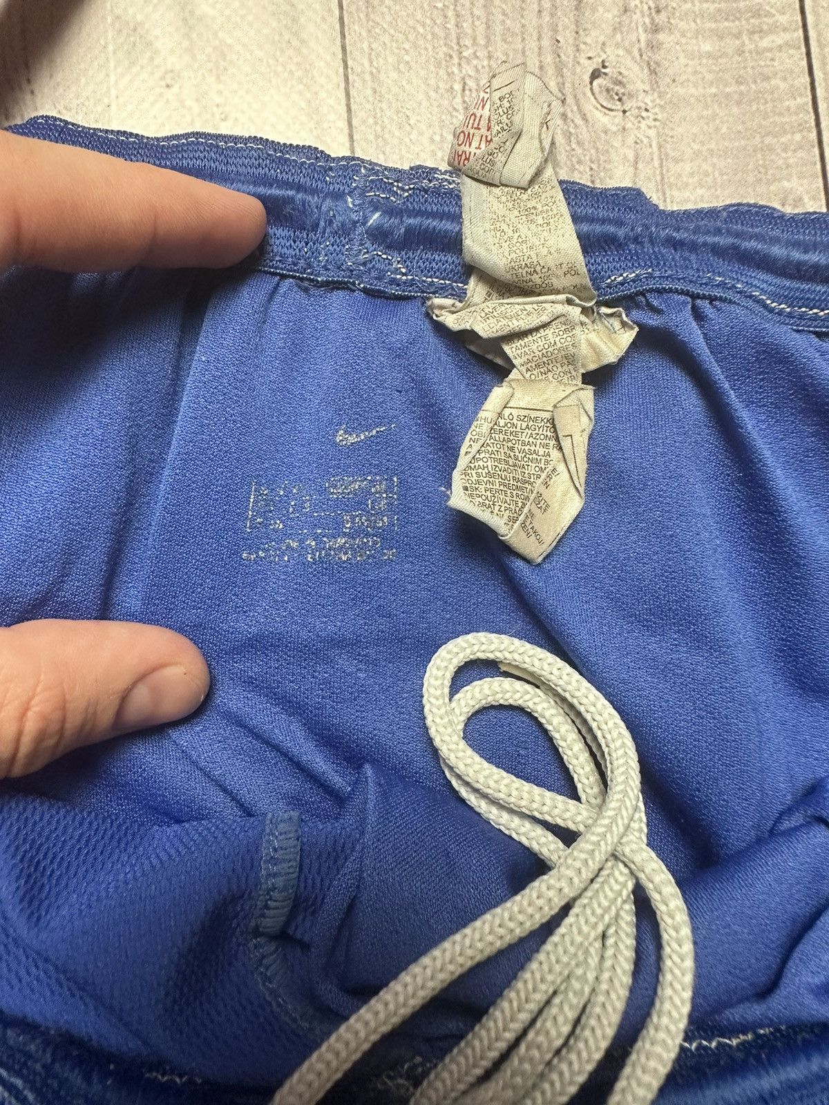 Nike × Vintage Vintage Nike Brasil soccer shorts logo Brazil size L Size US 34 / EU 50 - 6 Thumbnail