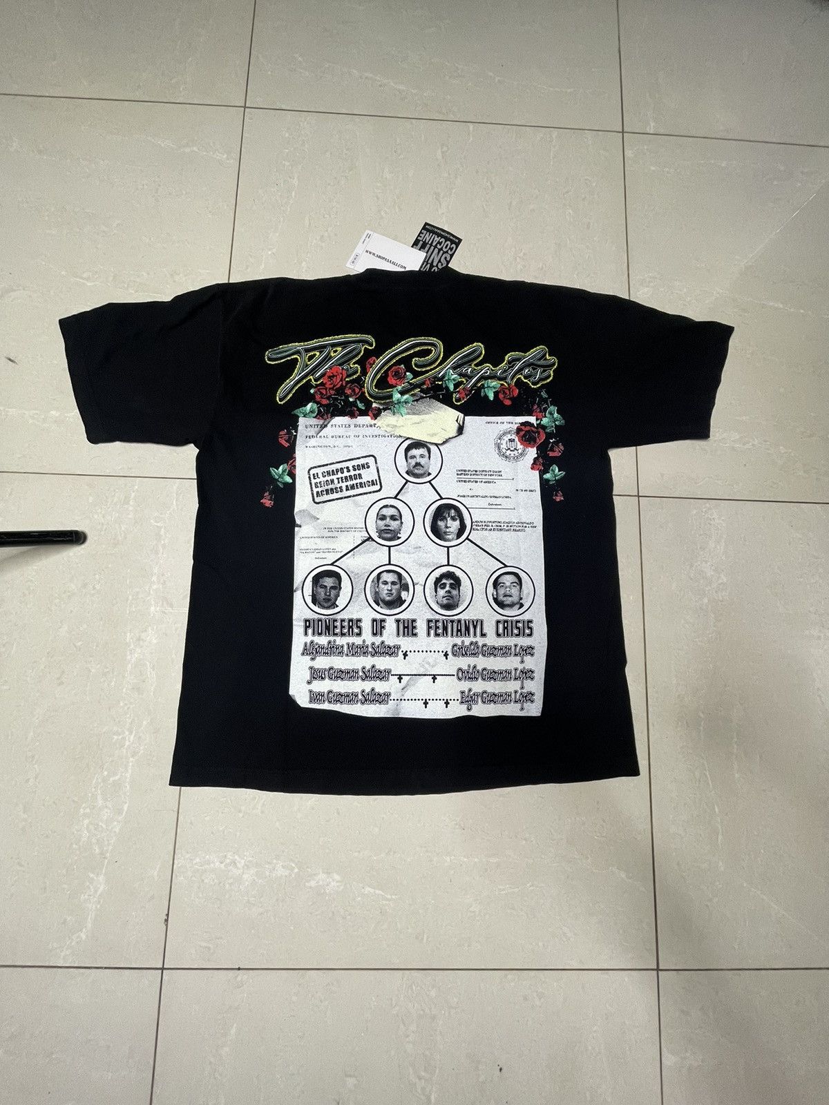 Asaali Large Los Chapitos Tee Size US L / EU 52-54 / 3 - 2 Thumbnail