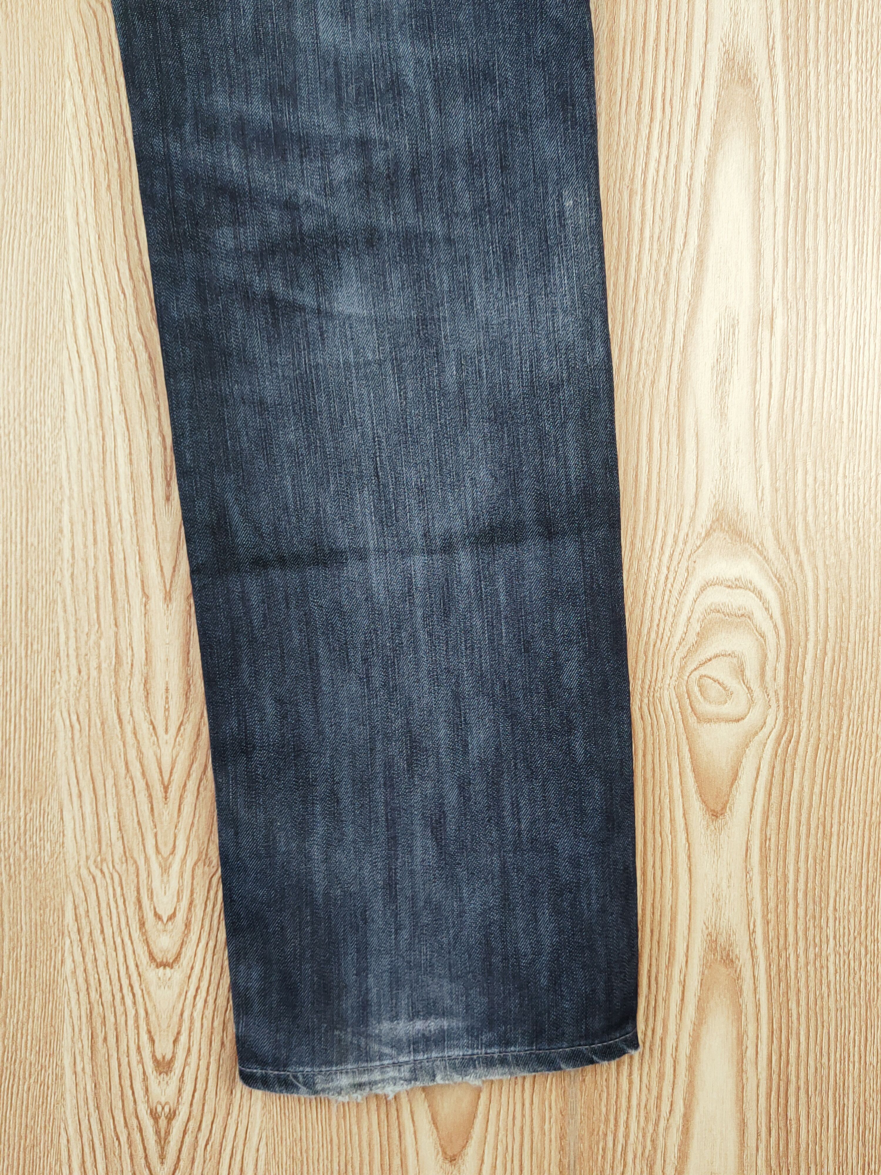 Edwin Edwin Black Distressed Ripped Jeans #W791 Size US 32 / EU 48 - 13 Thumbnail