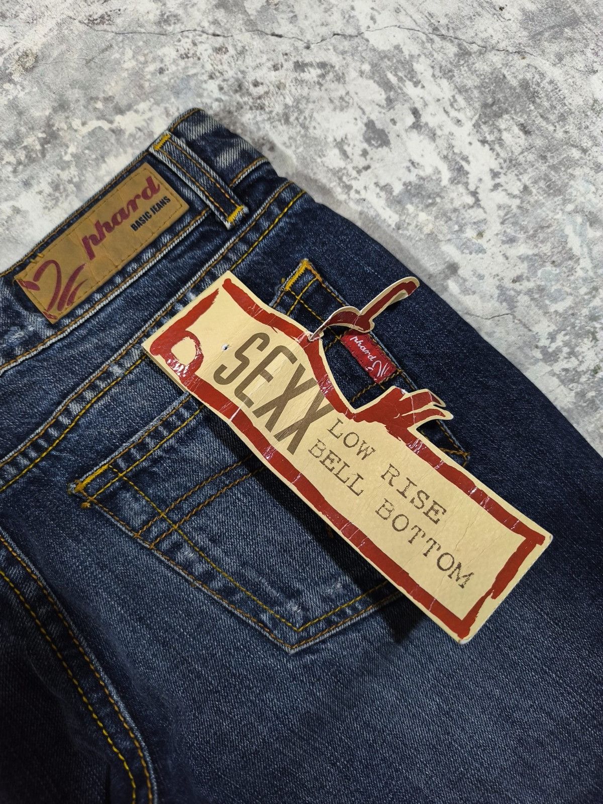 Other lowrise flare jeans italy sixty style grunge alternative Size 28" / US 6 / IT 42 - 6 Thumbnail