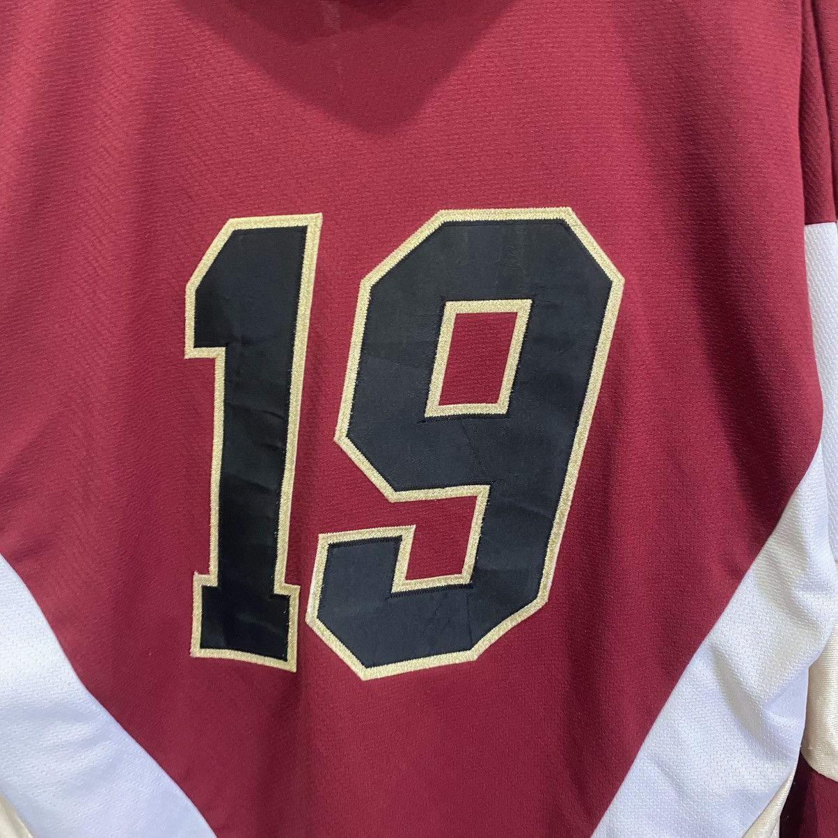 Supreme Supreme FW17 Hooded Hockey Jersey Burgundy Lace Up Hoodie Size US M / EU 48-50 / 2 - 8 Thumbnail