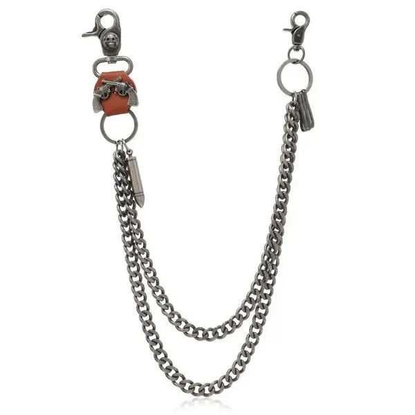 Jewelry Double Bullet Pants Wallet Chain Size ONE SIZE - 2 Thumbnail