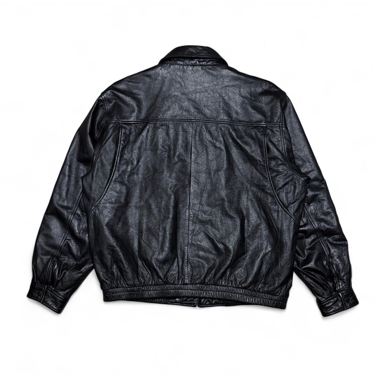 Other 1990s Colebrook Leather Bomber Jacket Size US XL / EU 56 / 4 - 2 Thumbnail