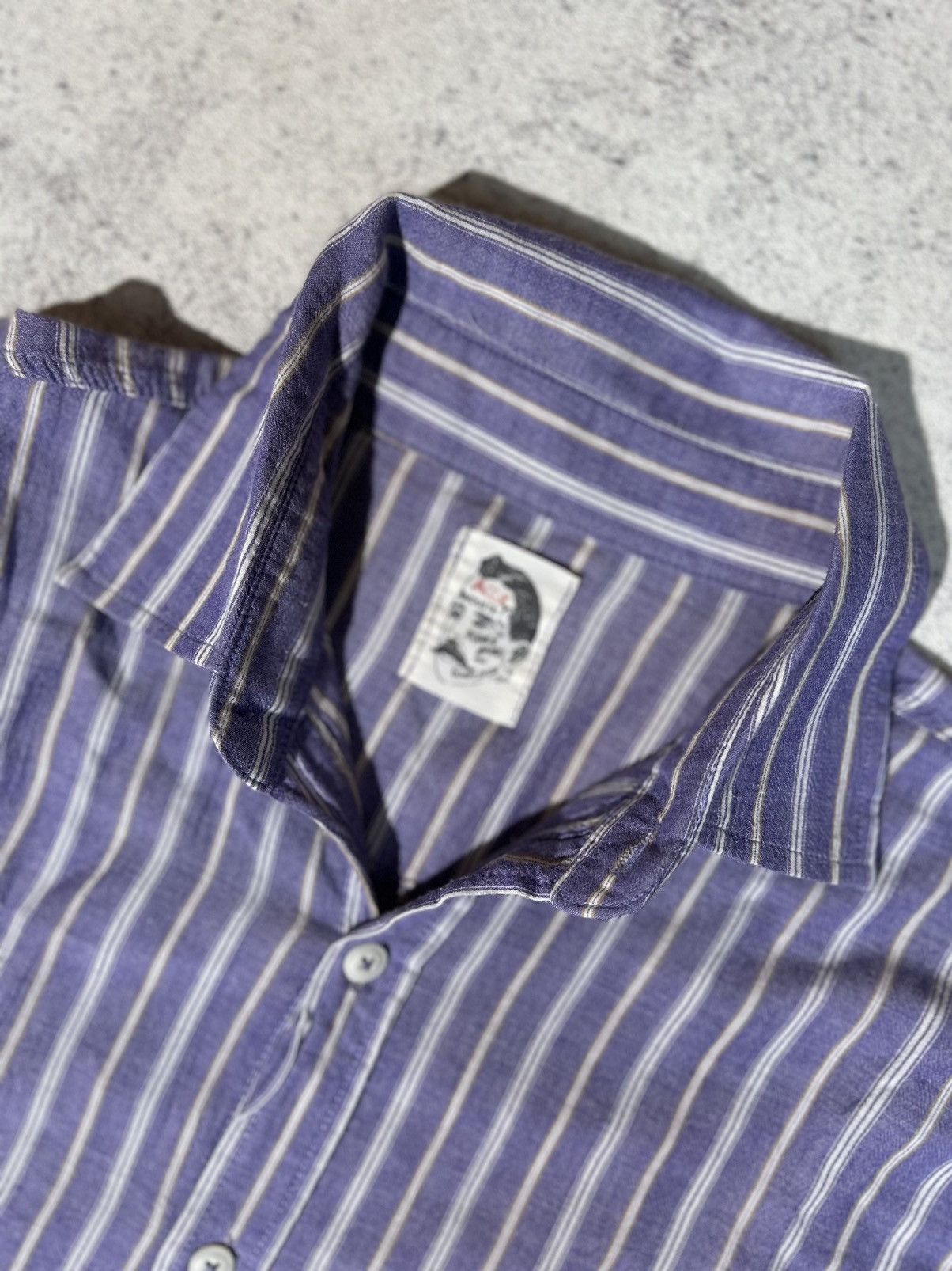 The Real McCoy's MC’COY LINEN SHIRT Size US L / EU 52-54 / 3 - 2 Thumbnail