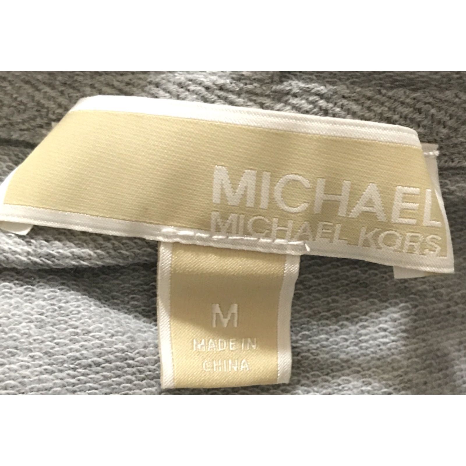 Michael Kors Michael Kors Gray Sweatshirt Hoodie Pullover M V-Neck Womens Size M / US 6-8 / IT 42-44 - 3 Thumbnail