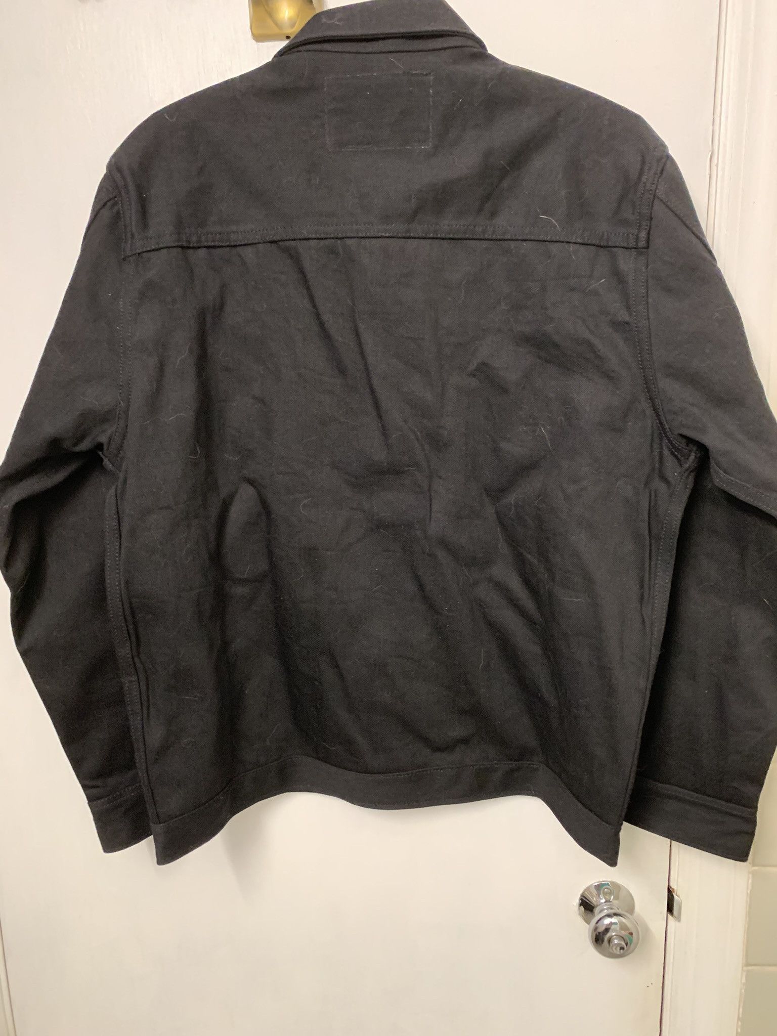Other Nama Denim Type II Black Denim Jacket 15 oz, Medium-ish Size US M / EU 48-50 / 2 - 6 Thumbnail