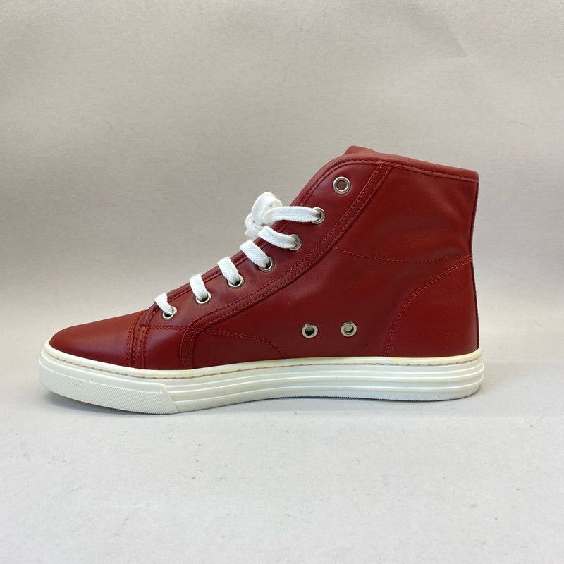 Gucci Gucci High-Top Sneakers in Red - Size US 7.5 / EU 40-41 - 8 Thumbnail
