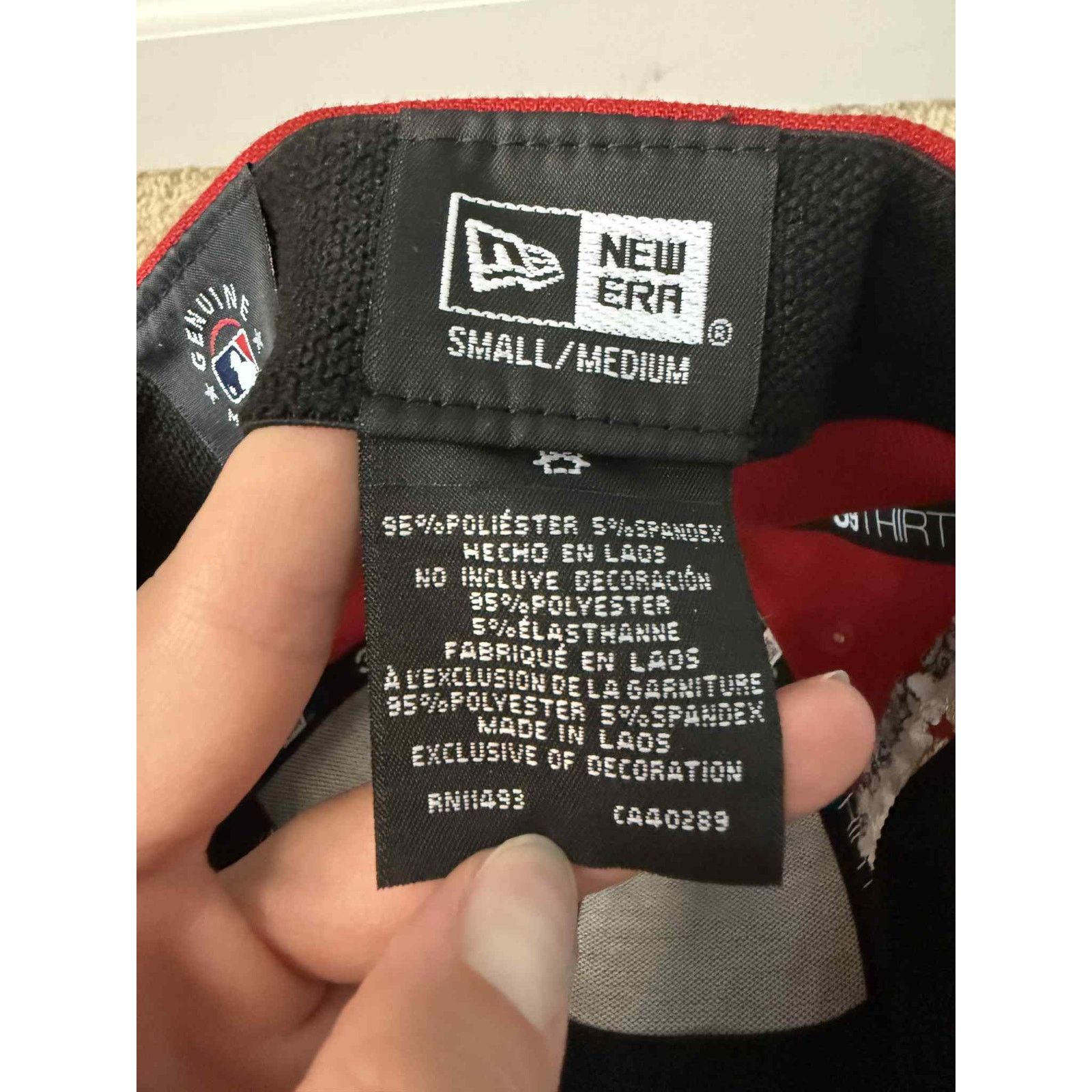 New Era New Erax39Thirty Angels Los Angeles USA Baseball Cap Red S/M Size ONE SIZE - 6 Thumbnail