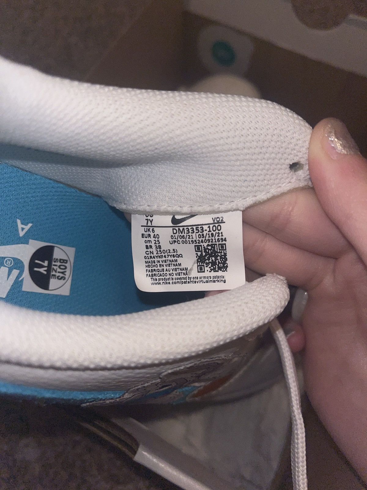 Nike Space Jam x Nike Air Force One’s Size US 7 / IT 37 - 10 Thumbnail
