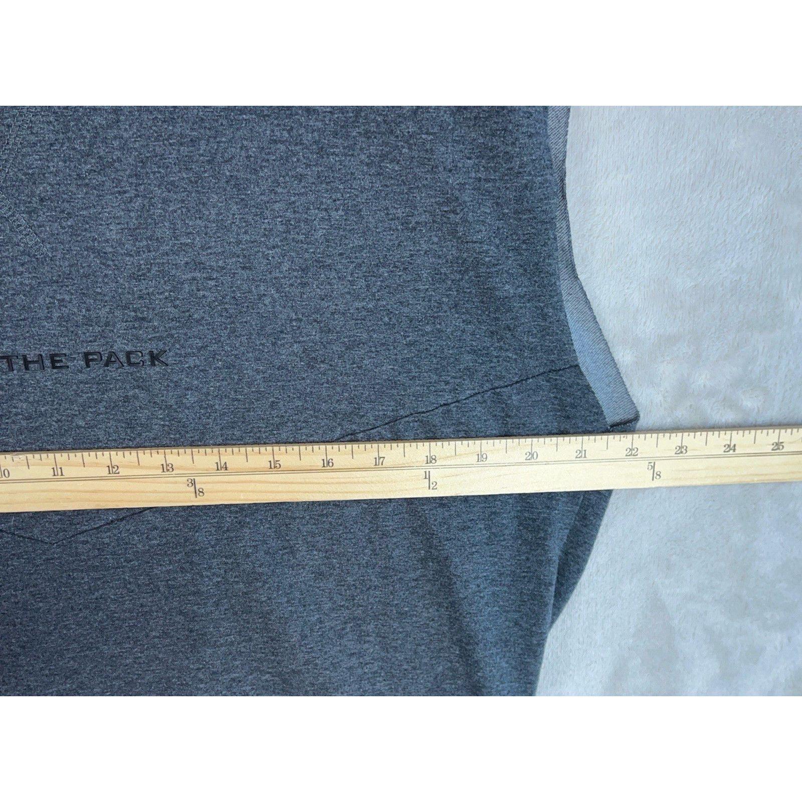 Other Squat Wolf Statement Shoulder Drop Muscle Tank Melange Gray Size US M / EU 48-50 / 2 - 10 Thumbnail