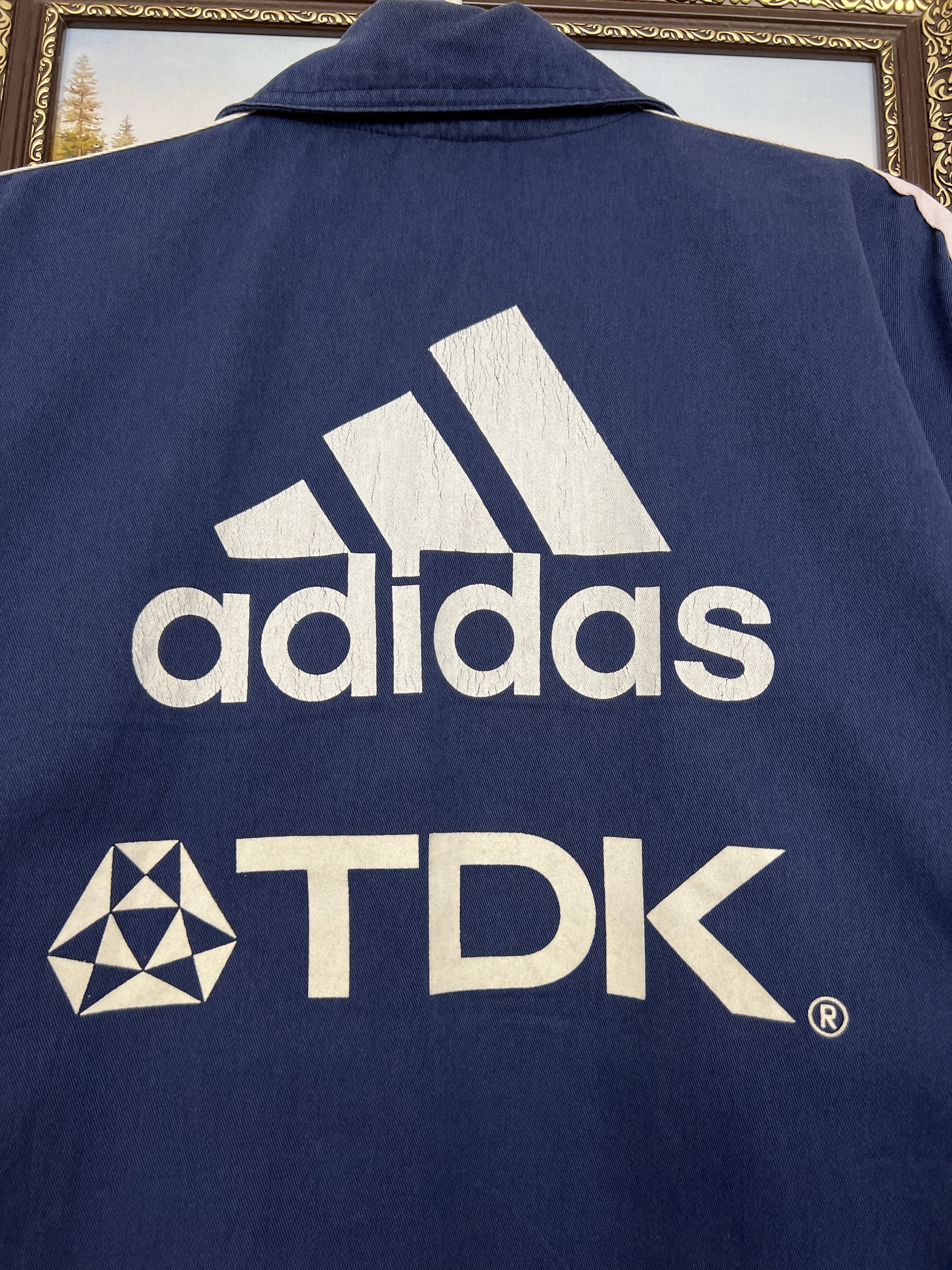 Adidas Vintage 90's Adidas Crystal Palace Football Jacket Soccer Size US M / EU 48-50 / 2 - 16 Thumbnail