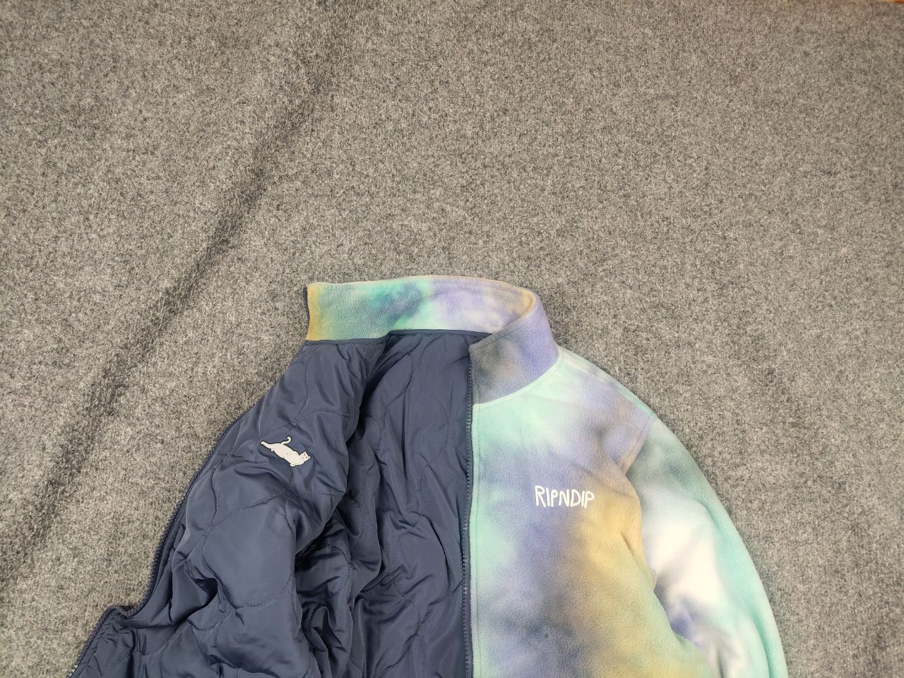 RIPNDIP RipNDip Castanza Reversible Brushed Fleece Quilted Jacket Size US M / EU 48-50 / 2 - 4 Thumbnail