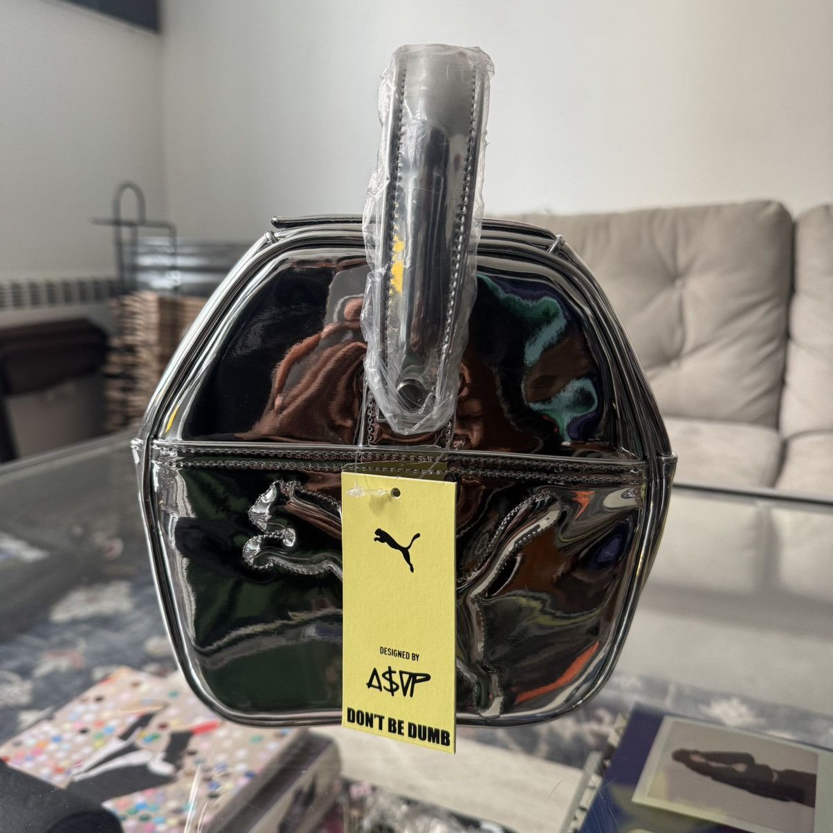 A$AP Rocky × Puma PUMA X A$AP ROCKY TOOL BOX BAG - SILVER Size ONE SIZE - 4 Thumbnail