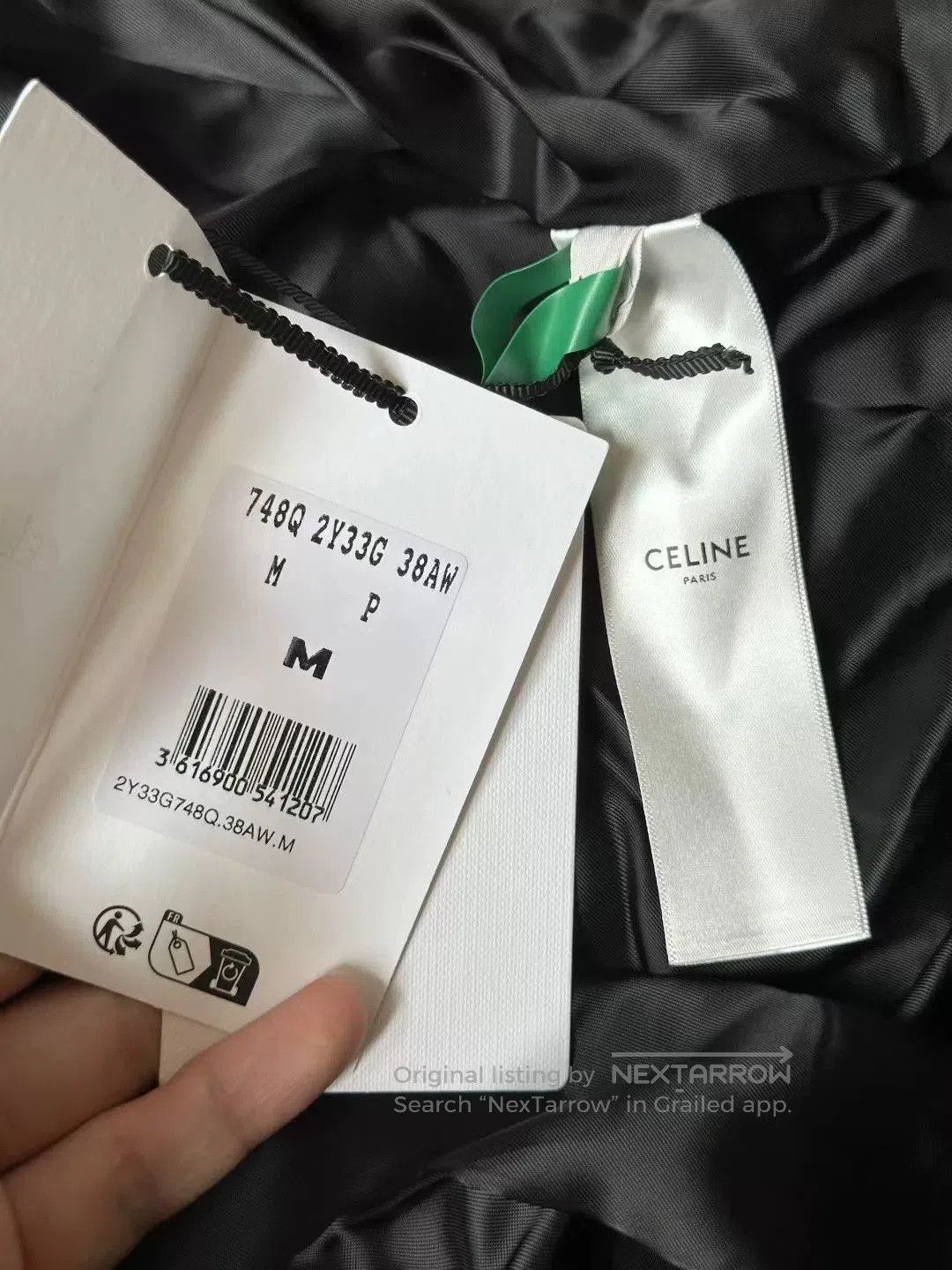 Celine celine black velvet jacket with white stripes. Size US M / EU 48-50 / 2 - 4 Thumbnail