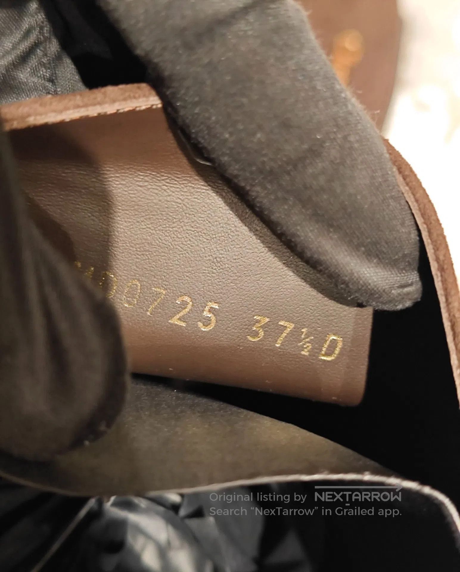 Dior Dior Dark brown/cocoa brown suede velvet over-the-knee boo Size US 7 / IT 37 - 2 Thumbnail
