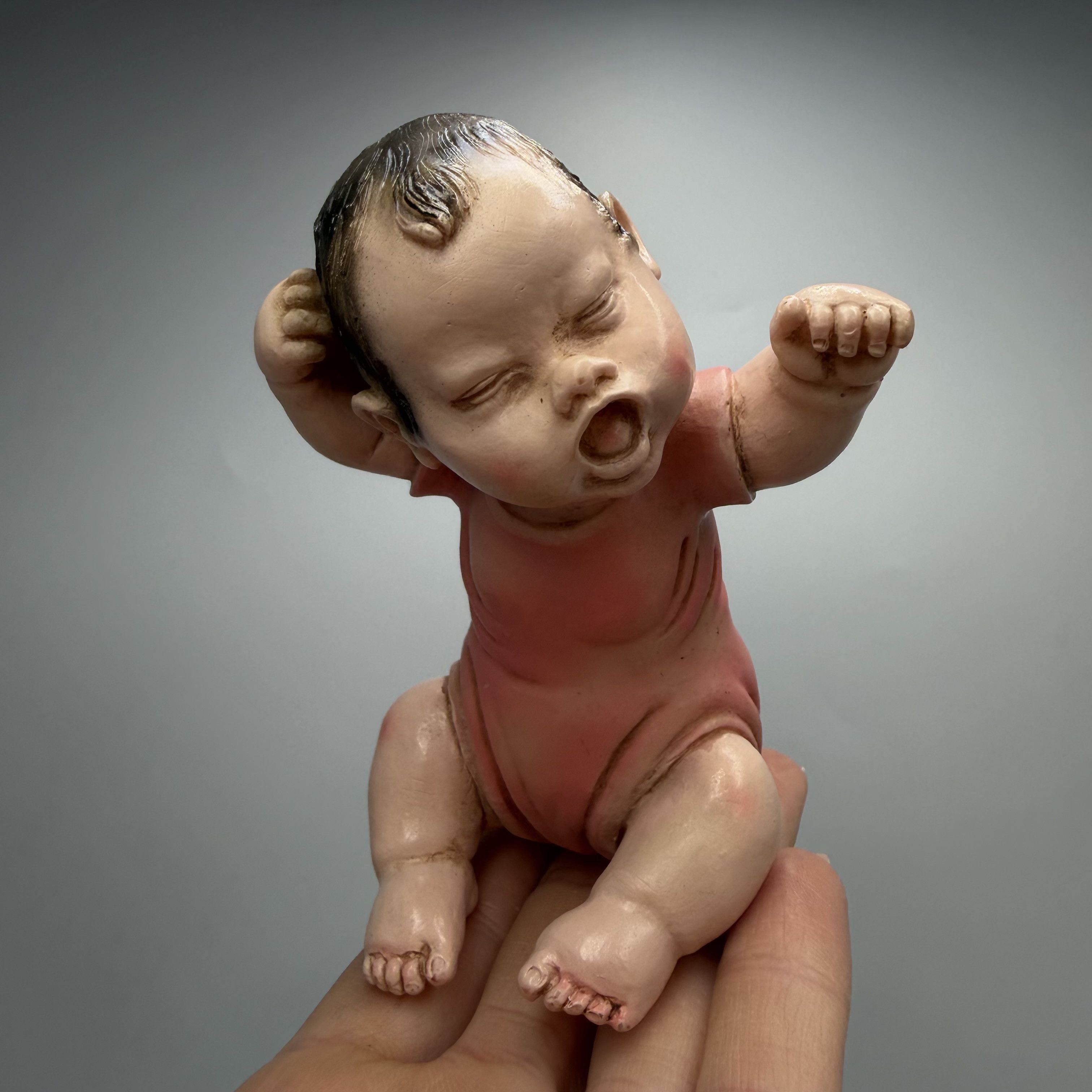 Vintage Vintage Baby Figurine A. Lucchesi Signed Hand Painted Size ONE SIZE - 1 Thumbnail