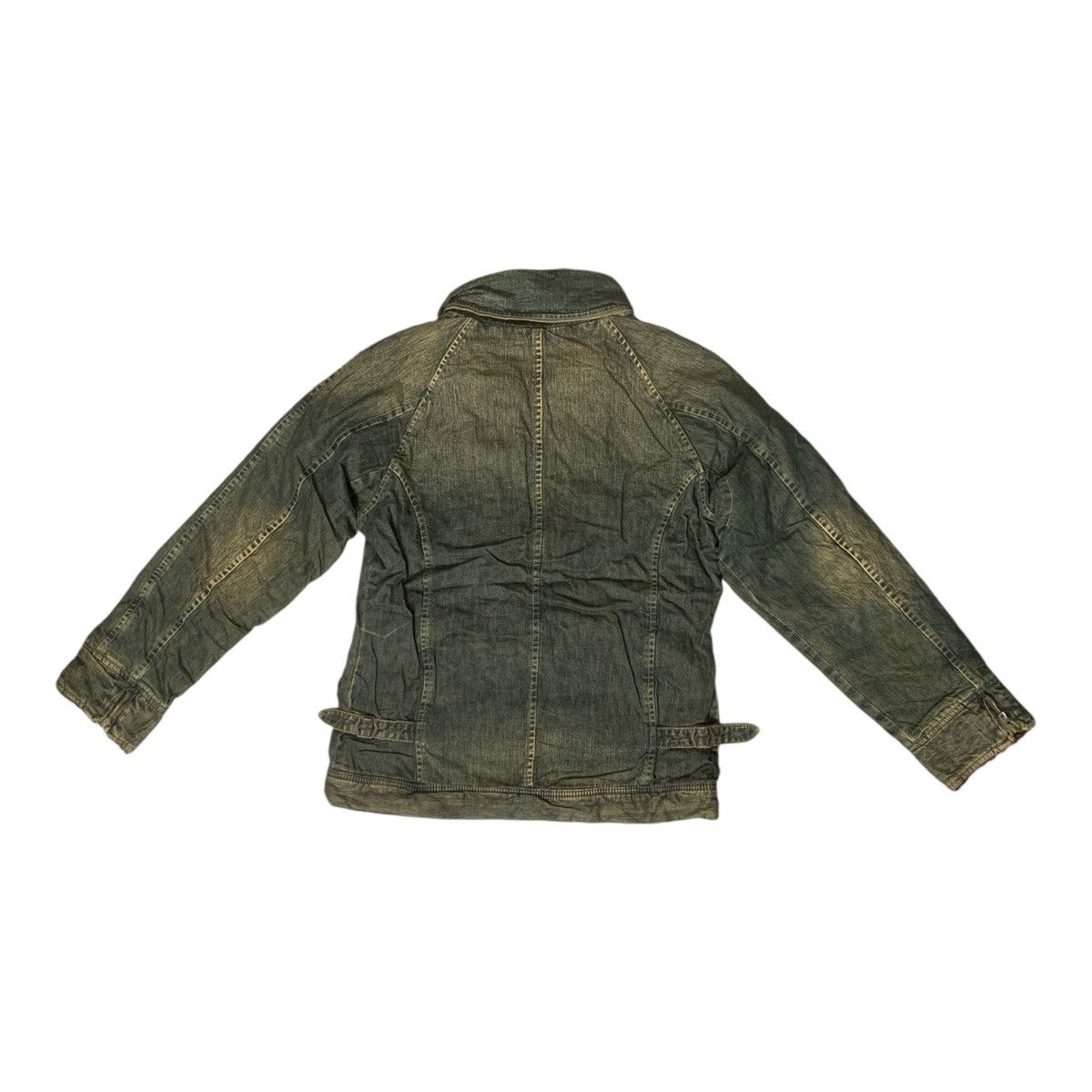 Japanese Brand × Johnbull × Vintage Rare Design Vintage John Bull Denim Jackets Size L / US 10 / IT 46 - 2 Thumbnail