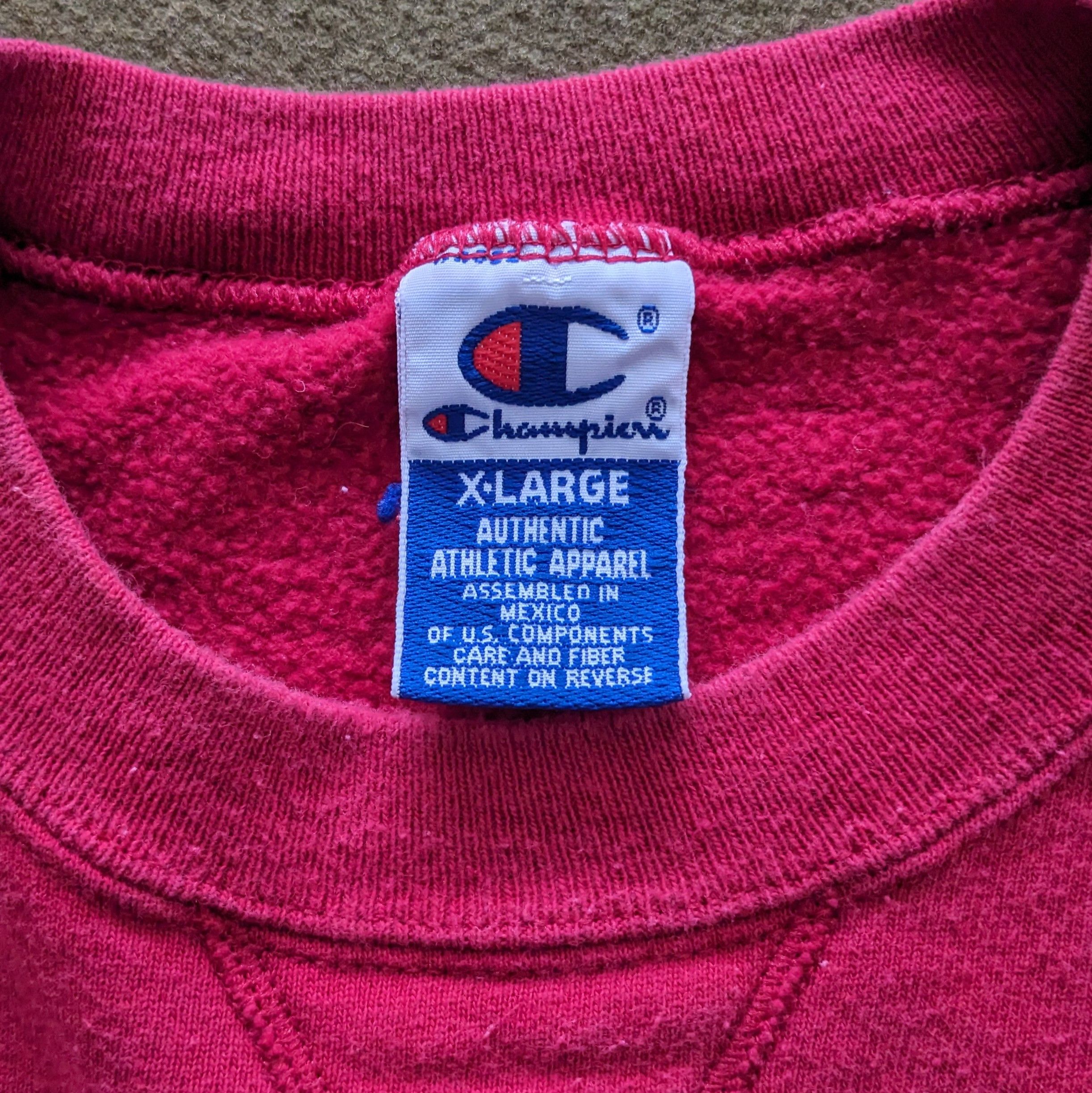 Champion Vintage CHAMPION Sportswear Brand Crewneck Sweatshirt Size US XL / EU 56 / 4 - 7 Thumbnail