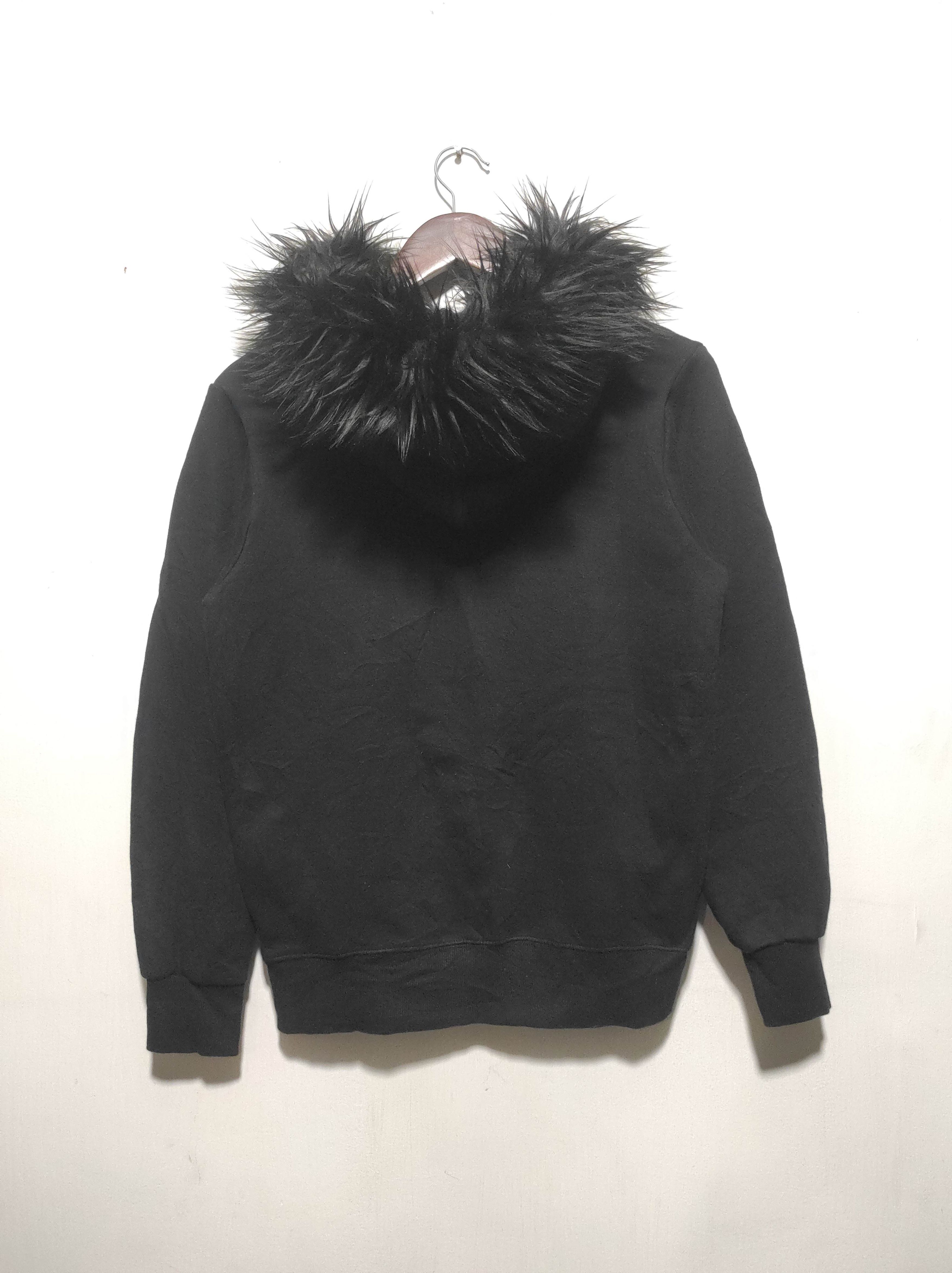 If Six Was Nine Mr.Bob Black Zipper Fur Hoodie if6was9 LGB style Size US S / EU 44-46 / 1 - 11 Thumbnail