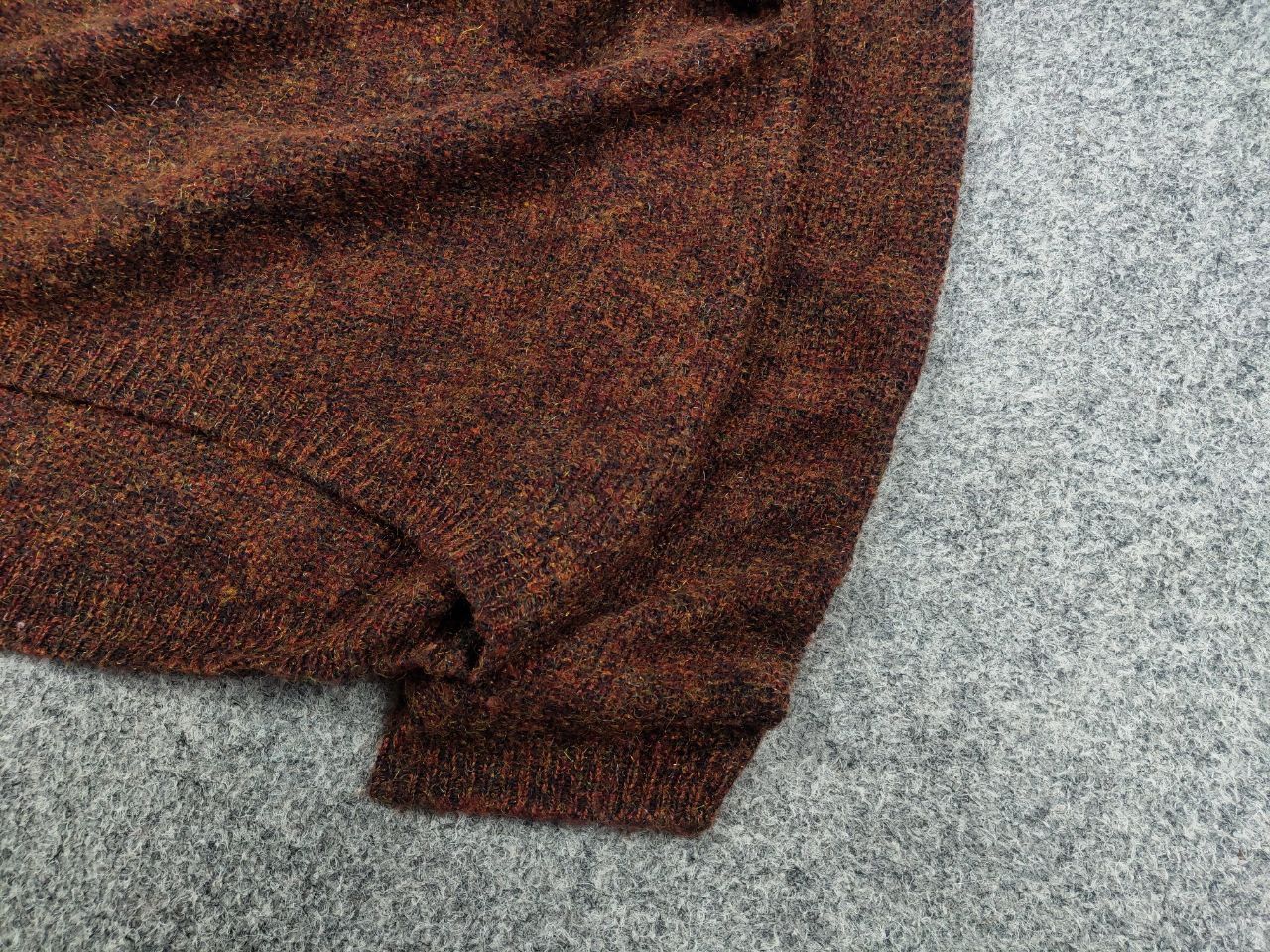 Global Work Japan Design Light Brown Wool blend Sweater