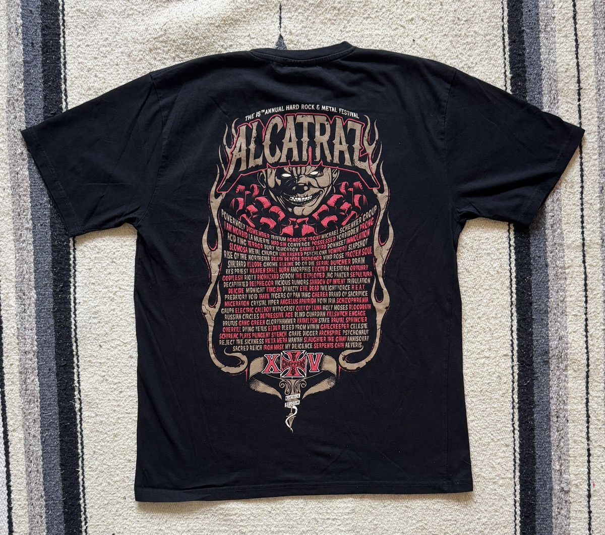 West Coast Choppers WEST COAST CHOPPERS Alcatraz 15 Rock Metal T-Shirt Large Size US L / EU 52-54 / 3 - 7 Thumbnail
