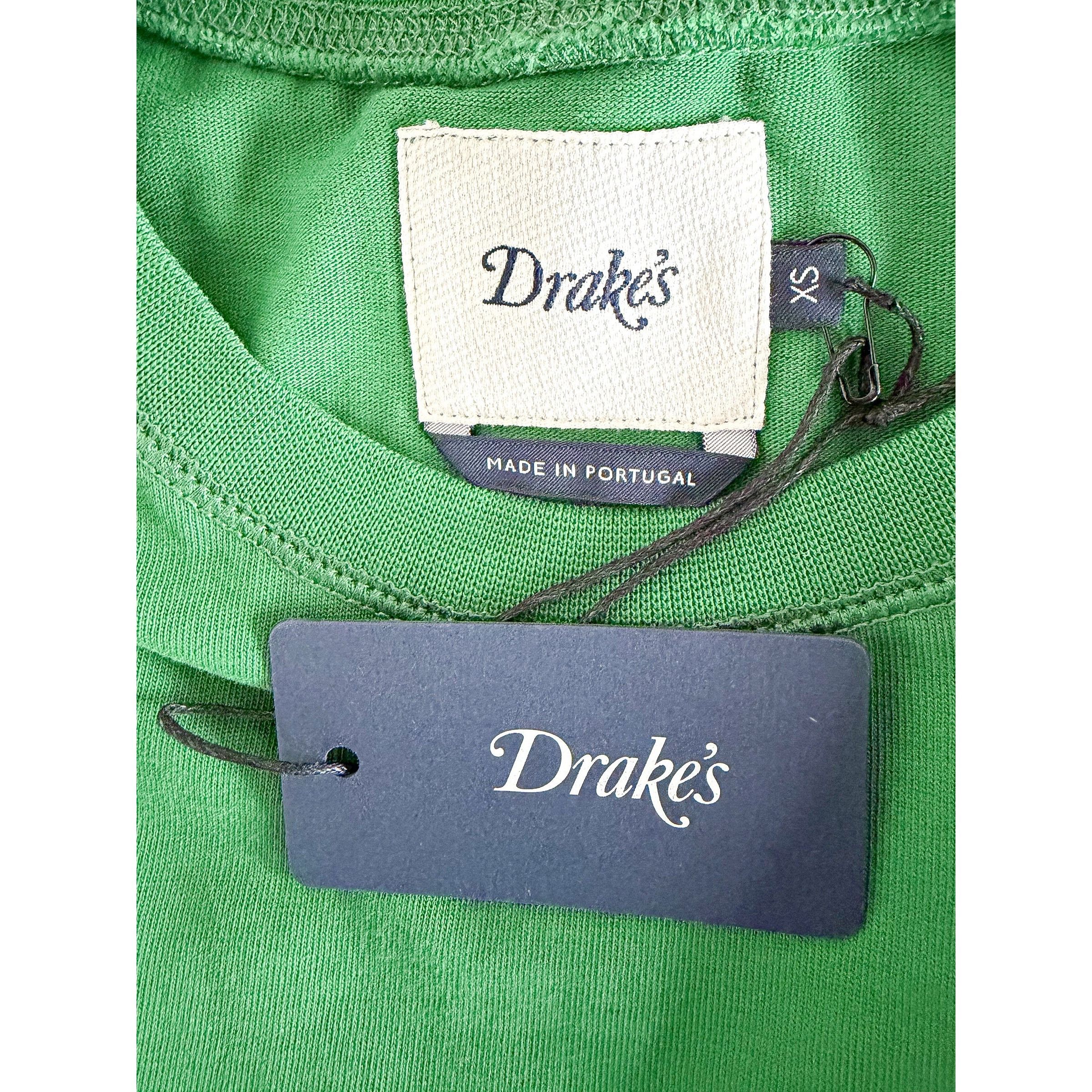 Drake's Drake's Green Short Sleeve Hiking Tee Size US XS / EU 42 / 0 - 4 Thumbnail