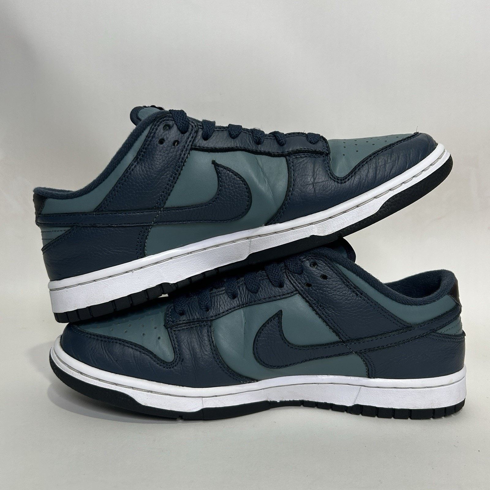 Nike Nike Dunk Low Retro PRM “Mineral Slate Armory Navy” Size US 10.5 / EU 43-44 - 3 Thumbnail