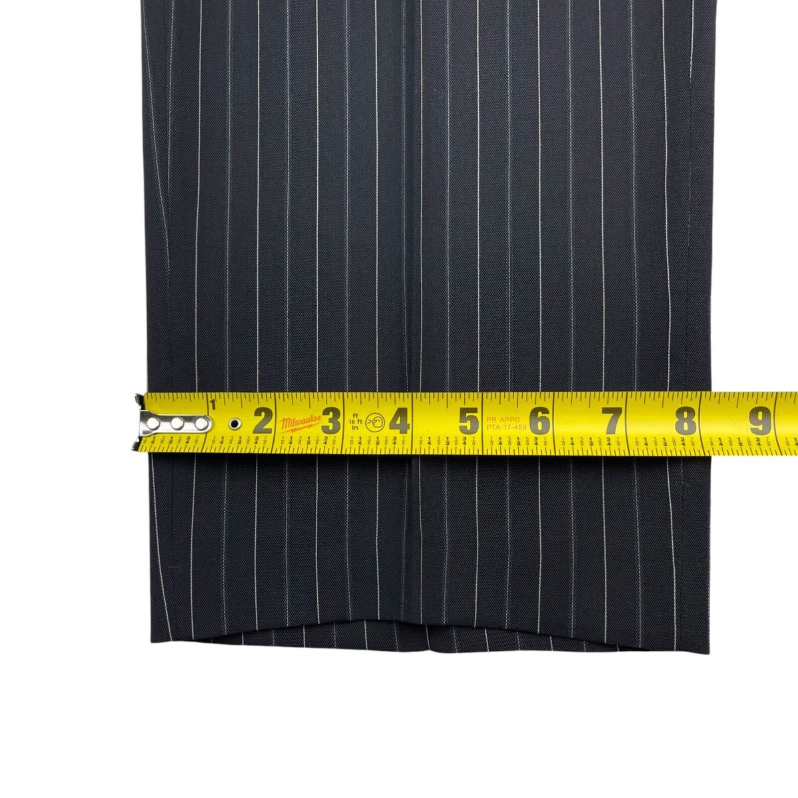 Corneliani Corneliani Trend Men's 2-Button Suit Black Bold Pinstripe • Size 42L - 18 Thumbnail