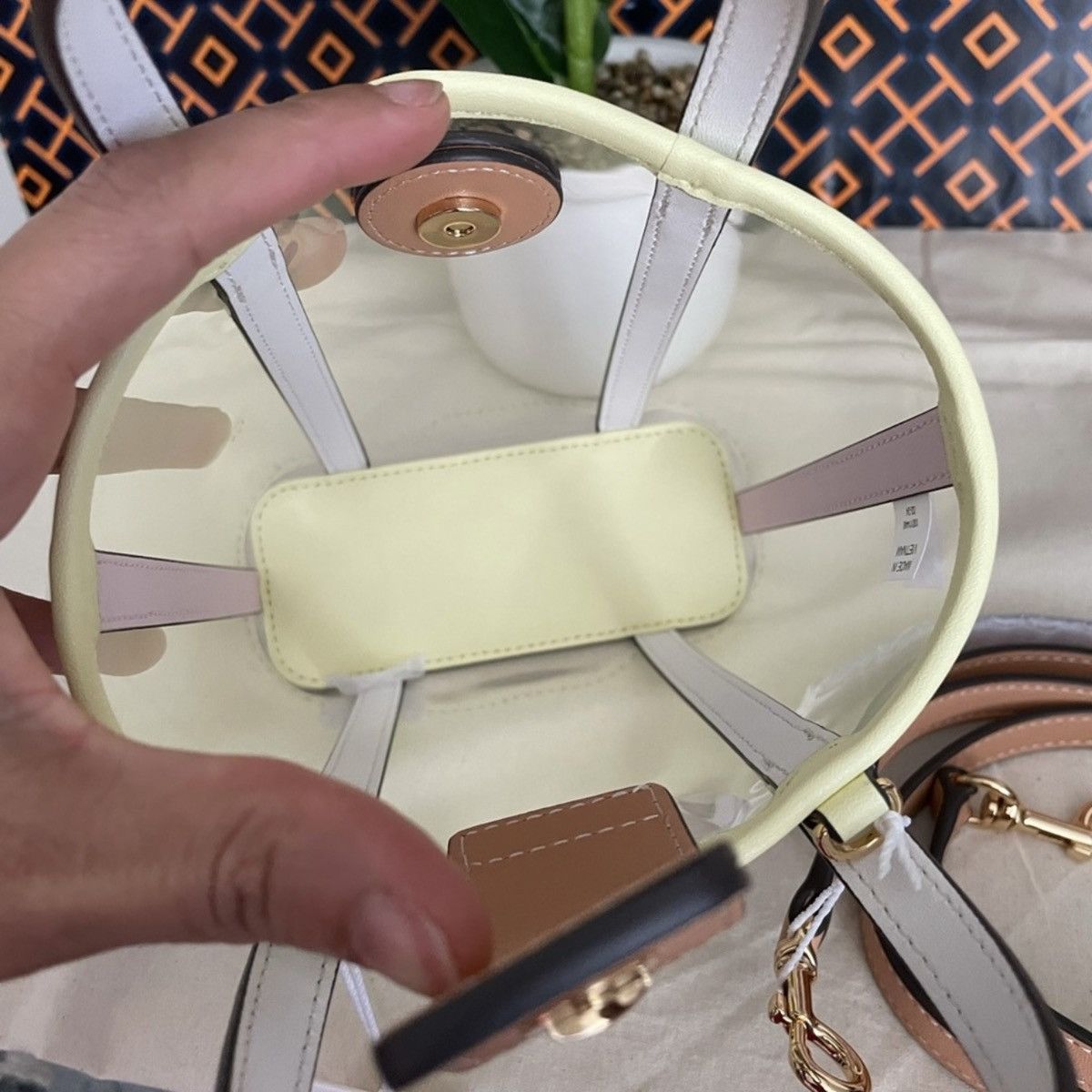 Tory Burch NWT tory burch Blake clear shopper leather crossboy bag Size ONE SIZE - 5 Thumbnail