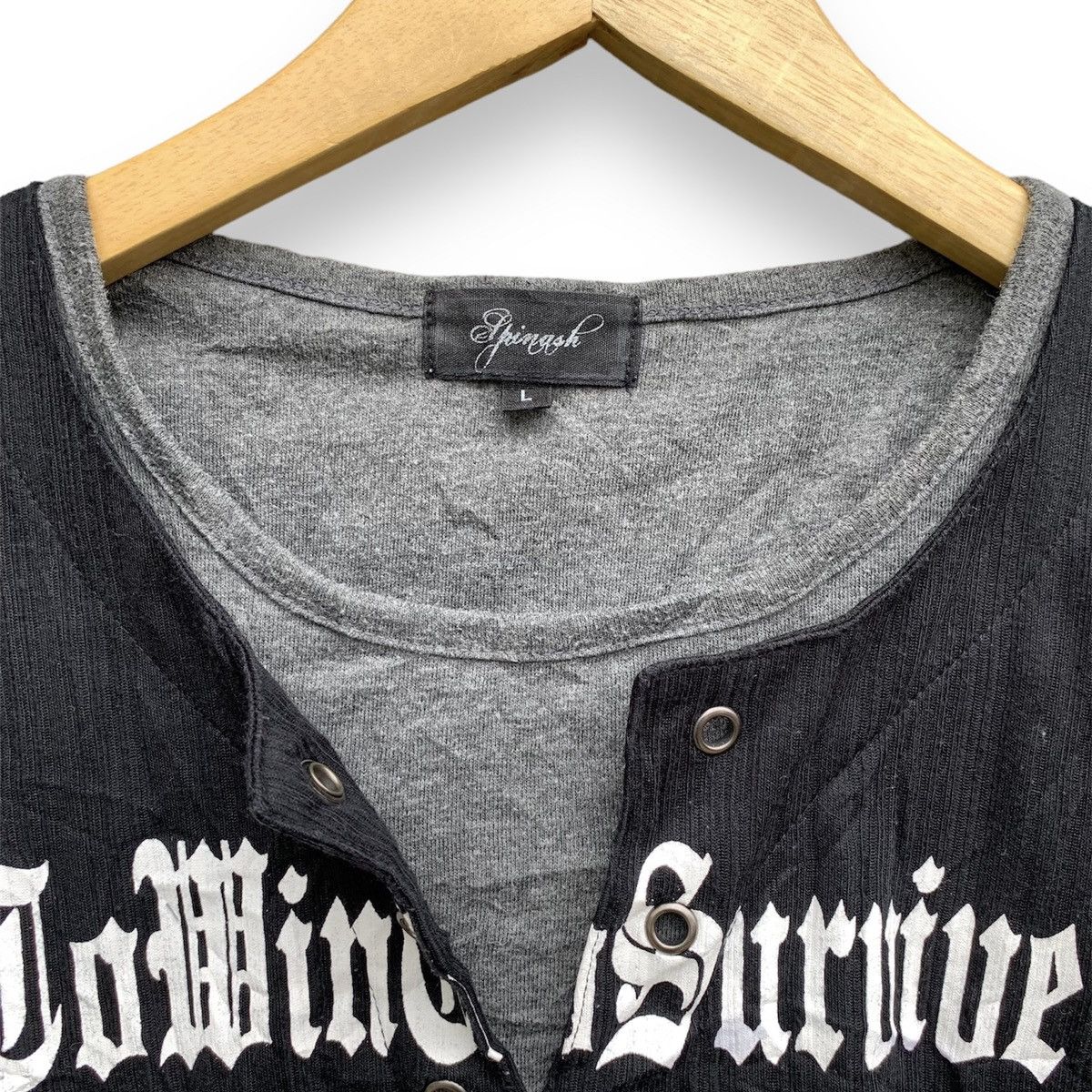 If Six Was Nine × Japanese Brand × Le Grande Bleu (L.G.B.) Spinash longsleavee tshirt - ifsixwasnine lgb style Size US L / EU 52-54 / 3 - 3 Thumbnail