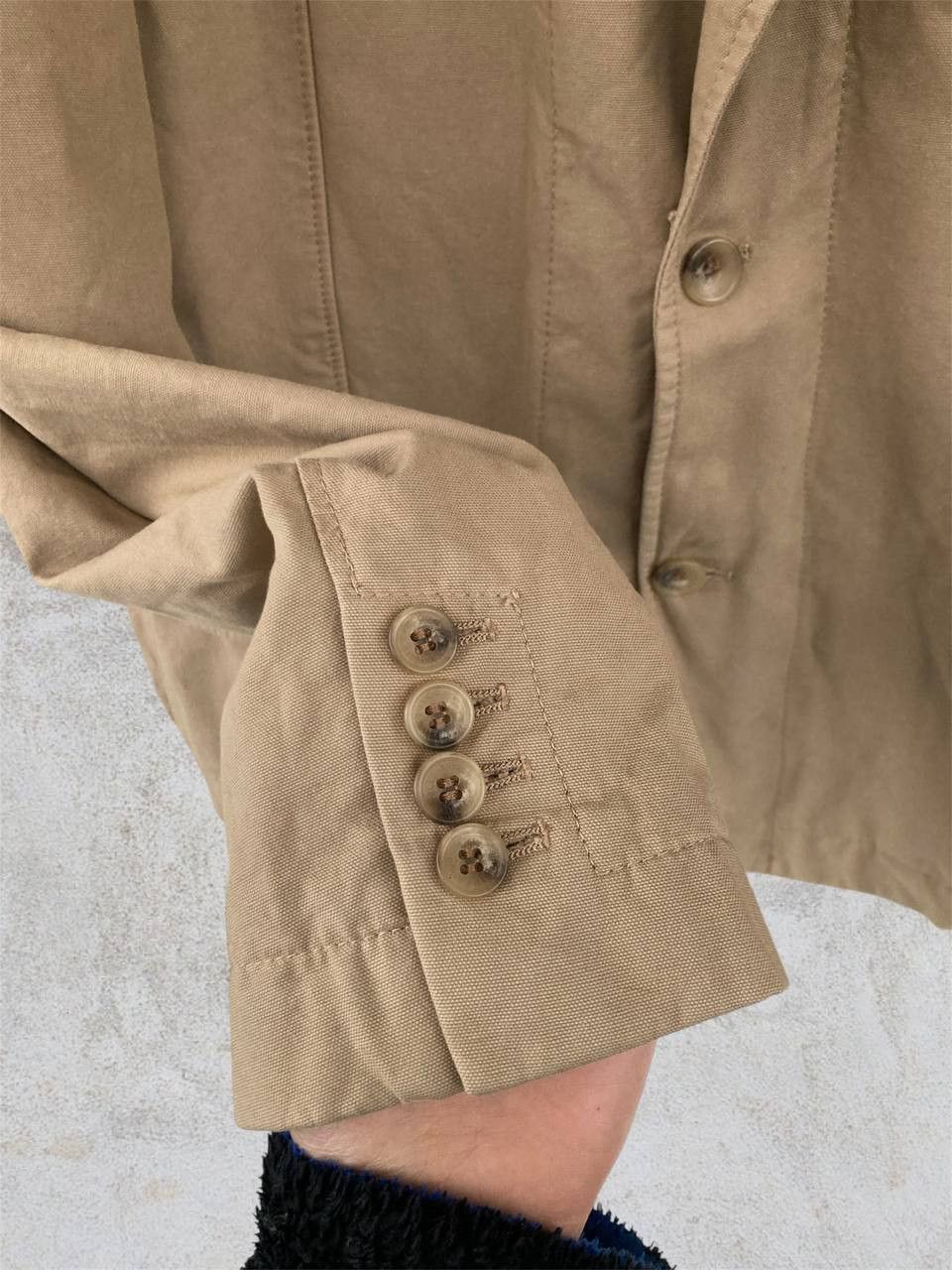 Dolce & Gabbana Dolce gabbana jacket mens beige vintage Tailored Jacket old Size 54L - 4 Thumbnail