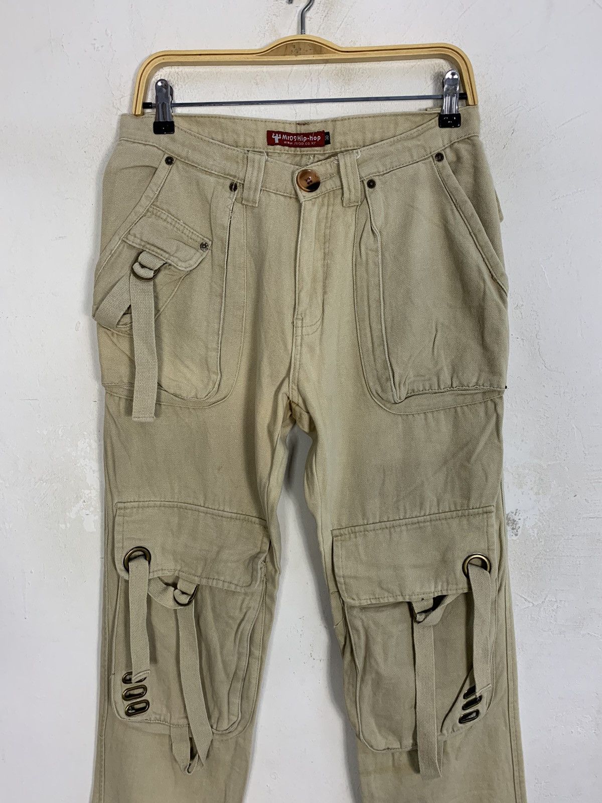 Anime Mr09 Hip Hop Duck Firm Fabric Multi Big Pocket Pant Size US 30 / EU 46 - 3 Thumbnail