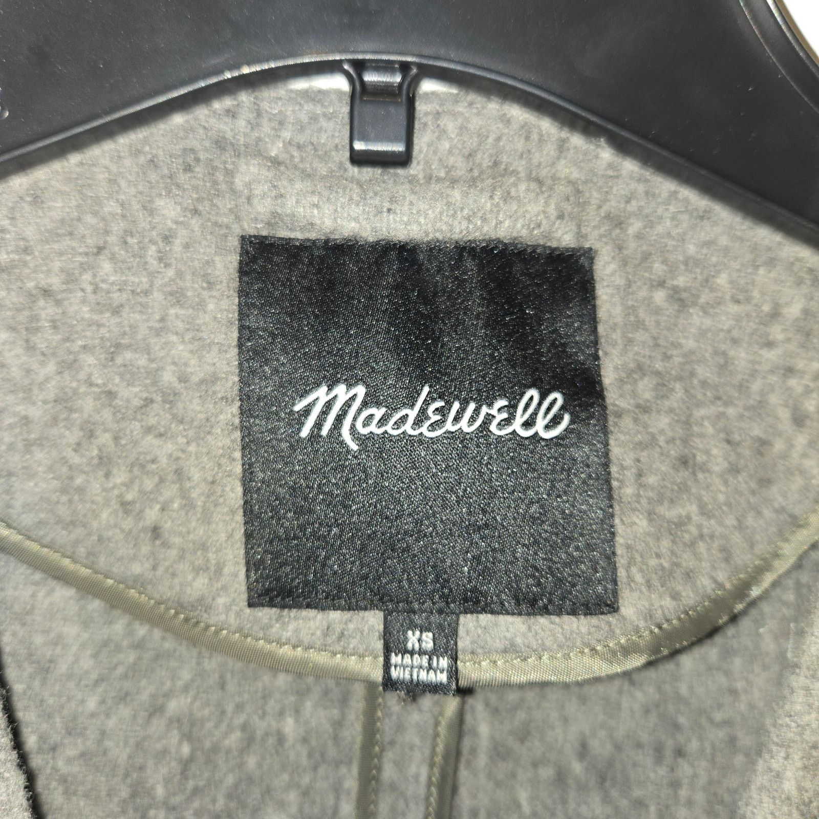 Madewell Madewell Gray Wool Blend Carrington Blazer XS Gilmore style Size XS / US 0-2 / IT 36-38 - 3 Thumbnail