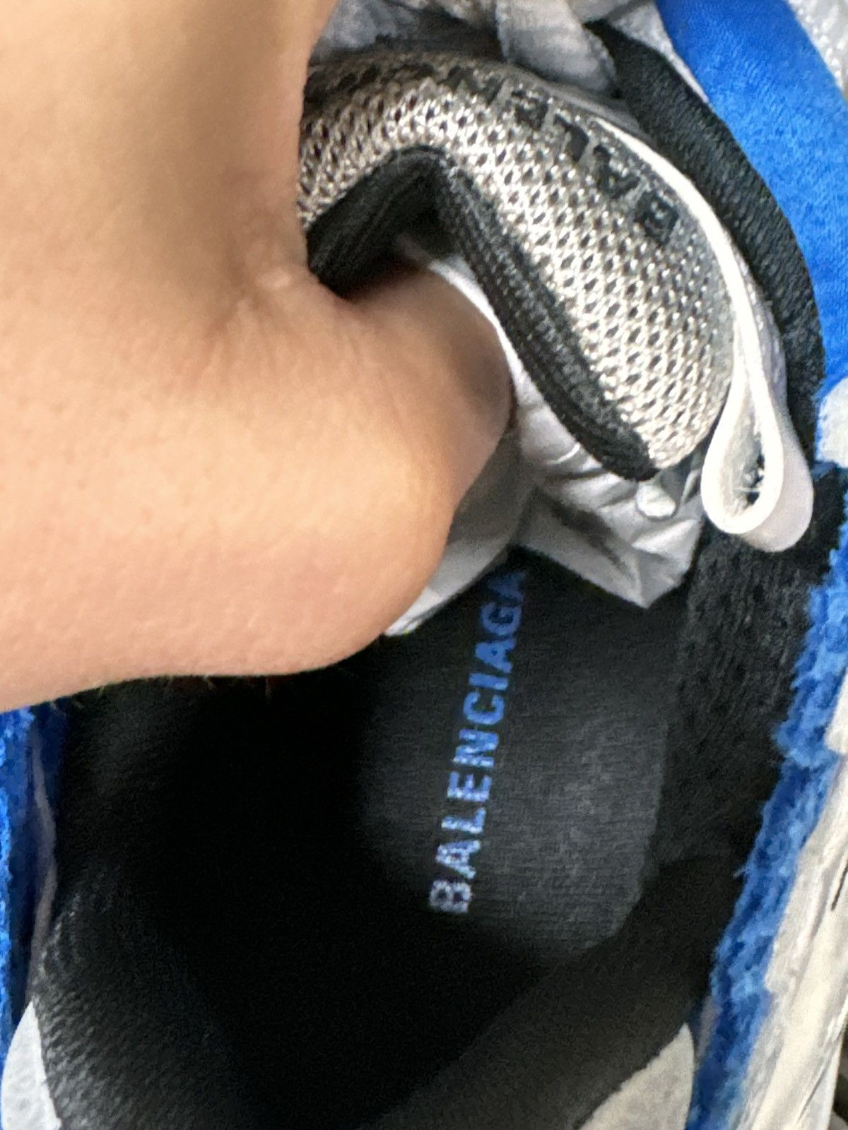 Balenciaga Balenciaga Blue and White Runner 39 Size US 6 / EU 39 - 7 Thumbnail