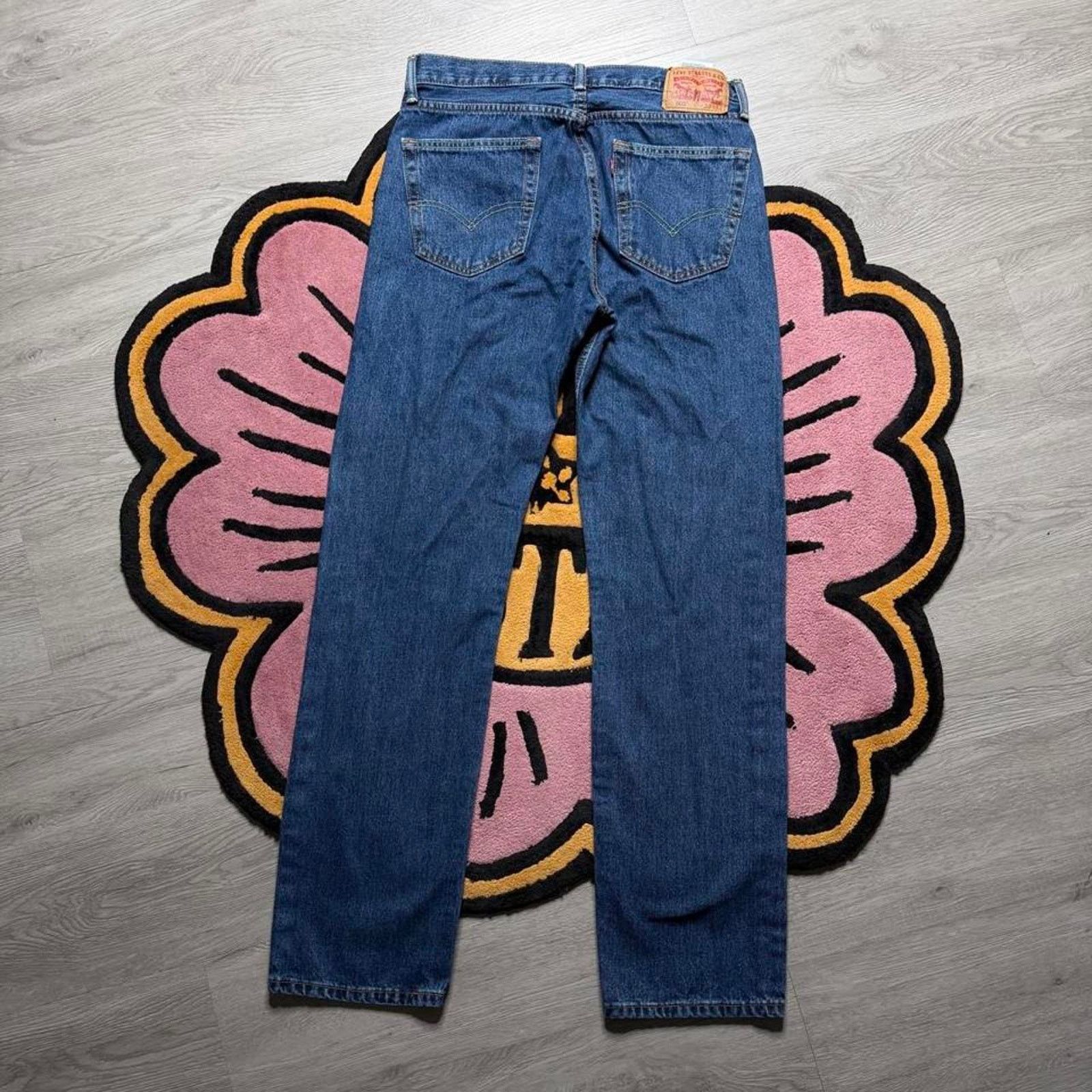 Levi's Levi’s Strauss 505 Regular Fit Straight Leg Denim Jean 33x34 Size US 33 - 7 Thumbnail