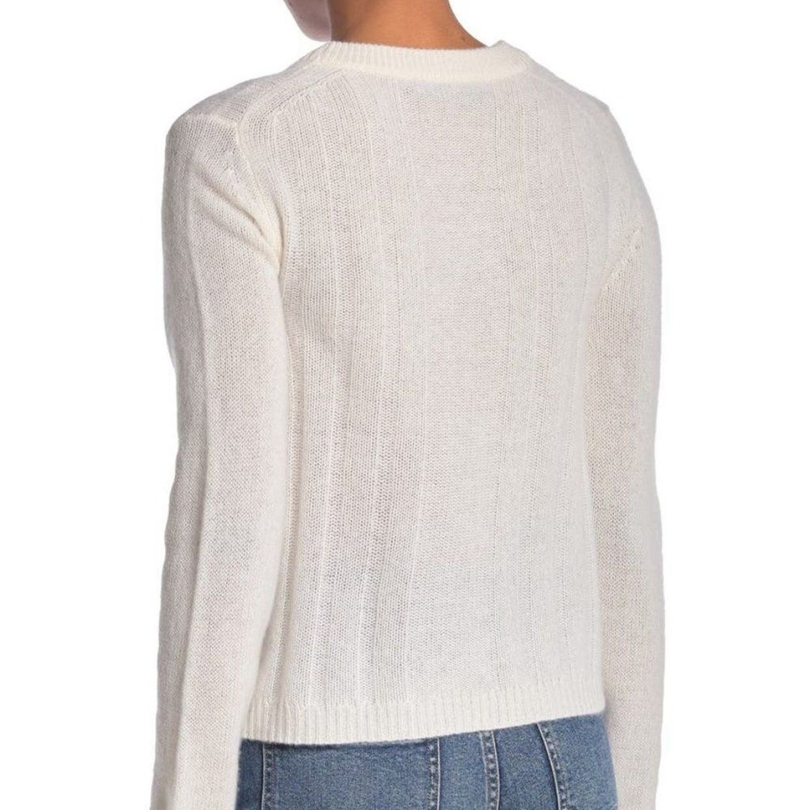 360Cashmere Cashmere Ribbed Crop Sweater from 360 Cashmere Size S / US 4 / IT 40 - 2 Thumbnail