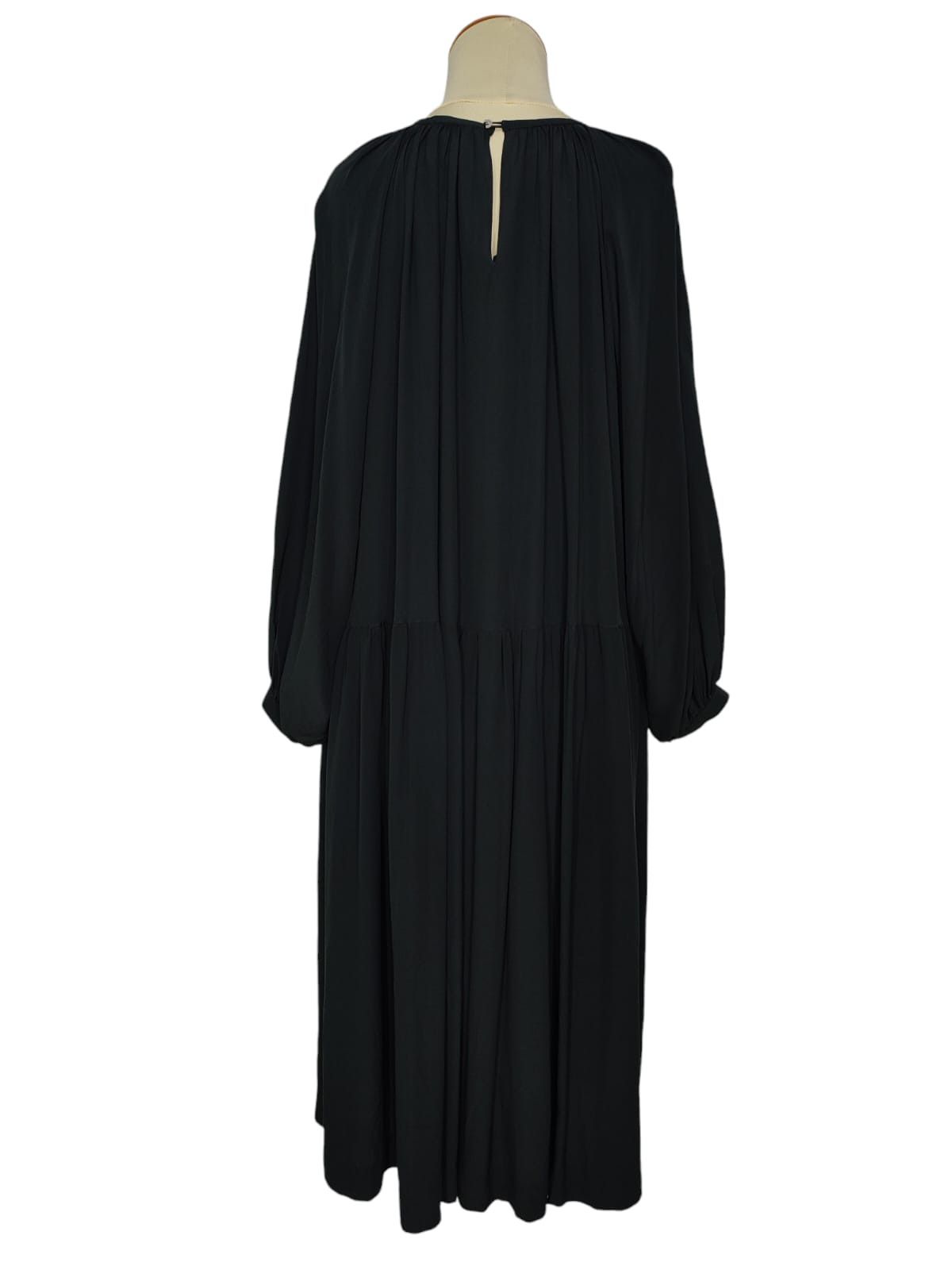 Comme des Garcons Archive🔥Comme Des Garcons Silk Baloon Maxi Dress Size L / US 10 / IT 46 - 3 Thumbnail