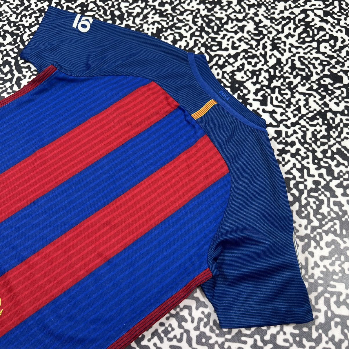Nike Nike Barcelona Soccer Football Jersey Blokecore Retro Style Size XS / US 0-2 / IT 36-38 - 14 Thumbnail