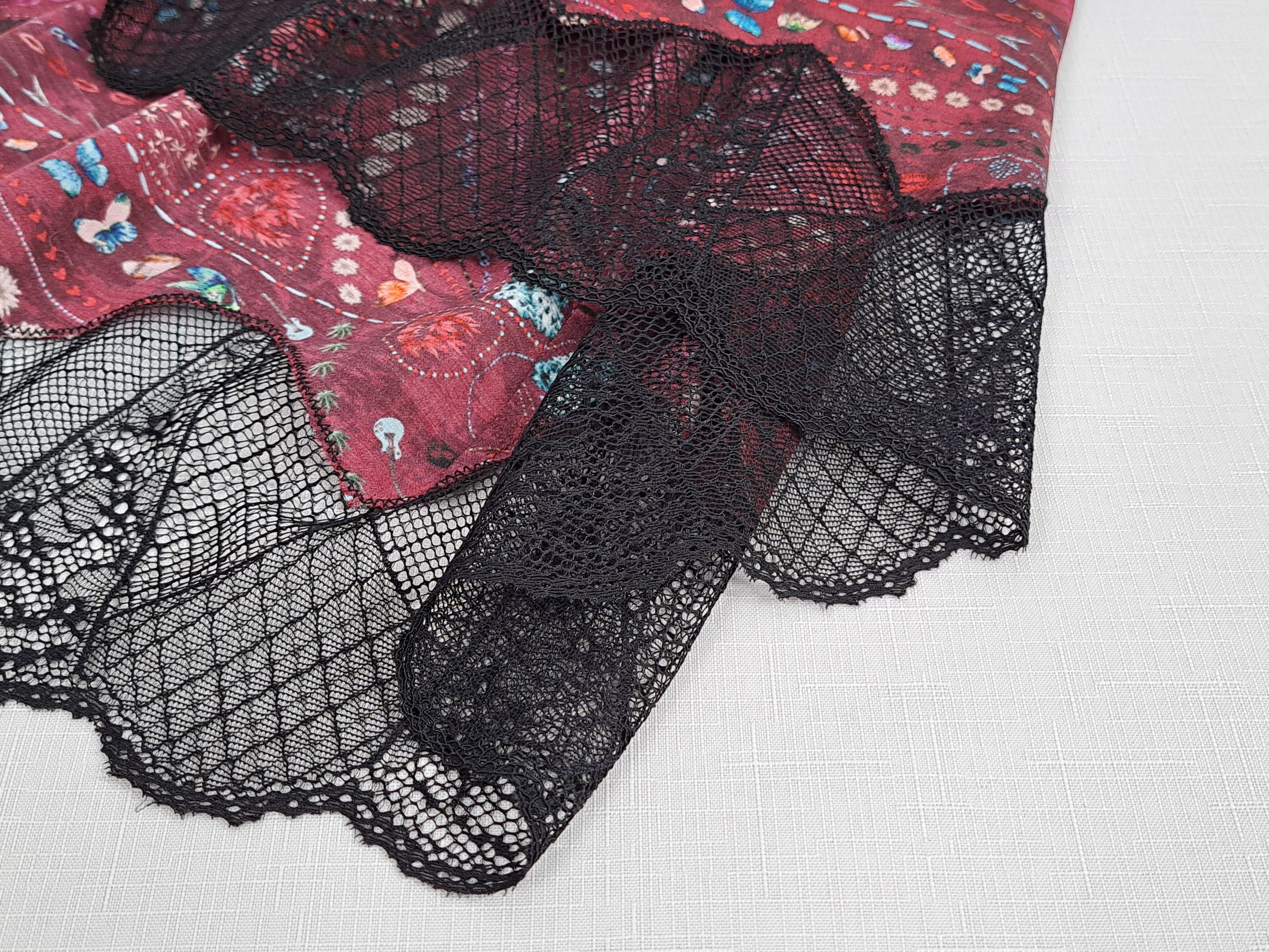 Zadig & Voltaire ZADIG & VOLTAIRE Joslin Psyche lace trim skirt. Size 40 Size 34" / US 12 / IT 48 - 8 Thumbnail