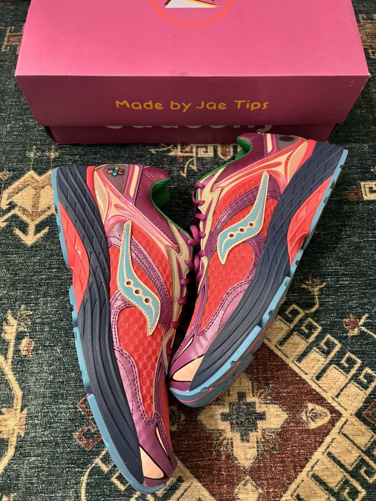Saucony Saucony ProGrid Omni 9 Jae Tips To Do List Brand New Size US 11.5 / EU 44-45 - 3 Thumbnail