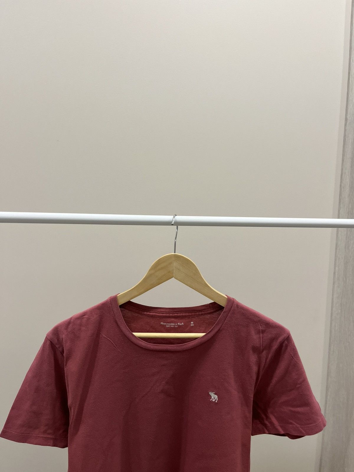 If Six Was Nine Vintage Y2K Abercrombie & Fitch Japanese style Red Cotton Size US M / EU 48-50 / 2 - 2 Thumbnail