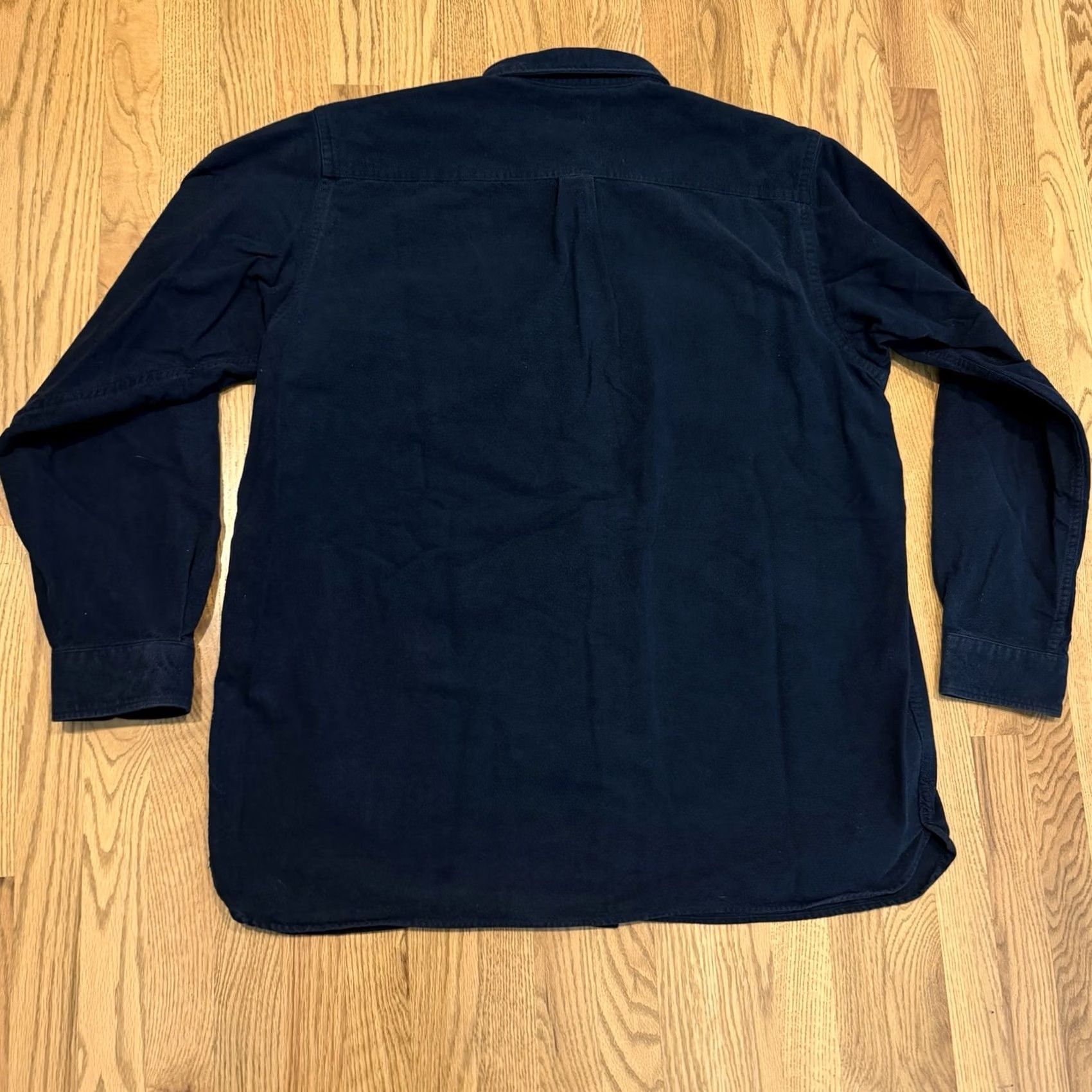 Vintage LL Bean Chamois Shirt Men’s 2XL XXL TALL Traditional Fit Button Up Long Sleeve Size US XXL / EU 58 / 5 - 2 Thumbnail
