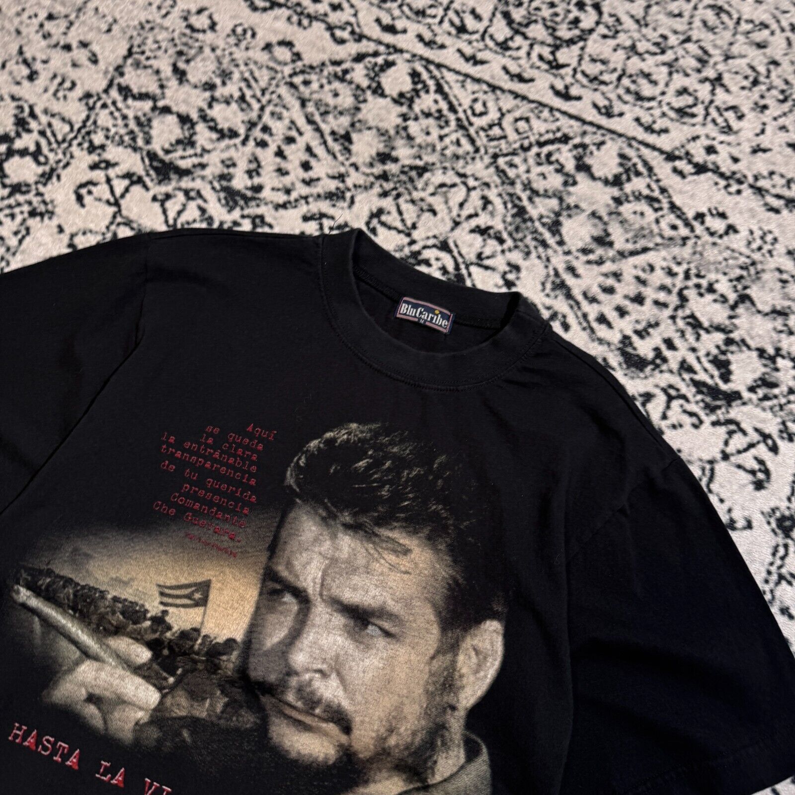 Vintage Vintage Unisex Black Cotton T-Shirt Size M Y2K Astala 90s Size US M / EU 48-50 / 2 - 4 Thumbnail